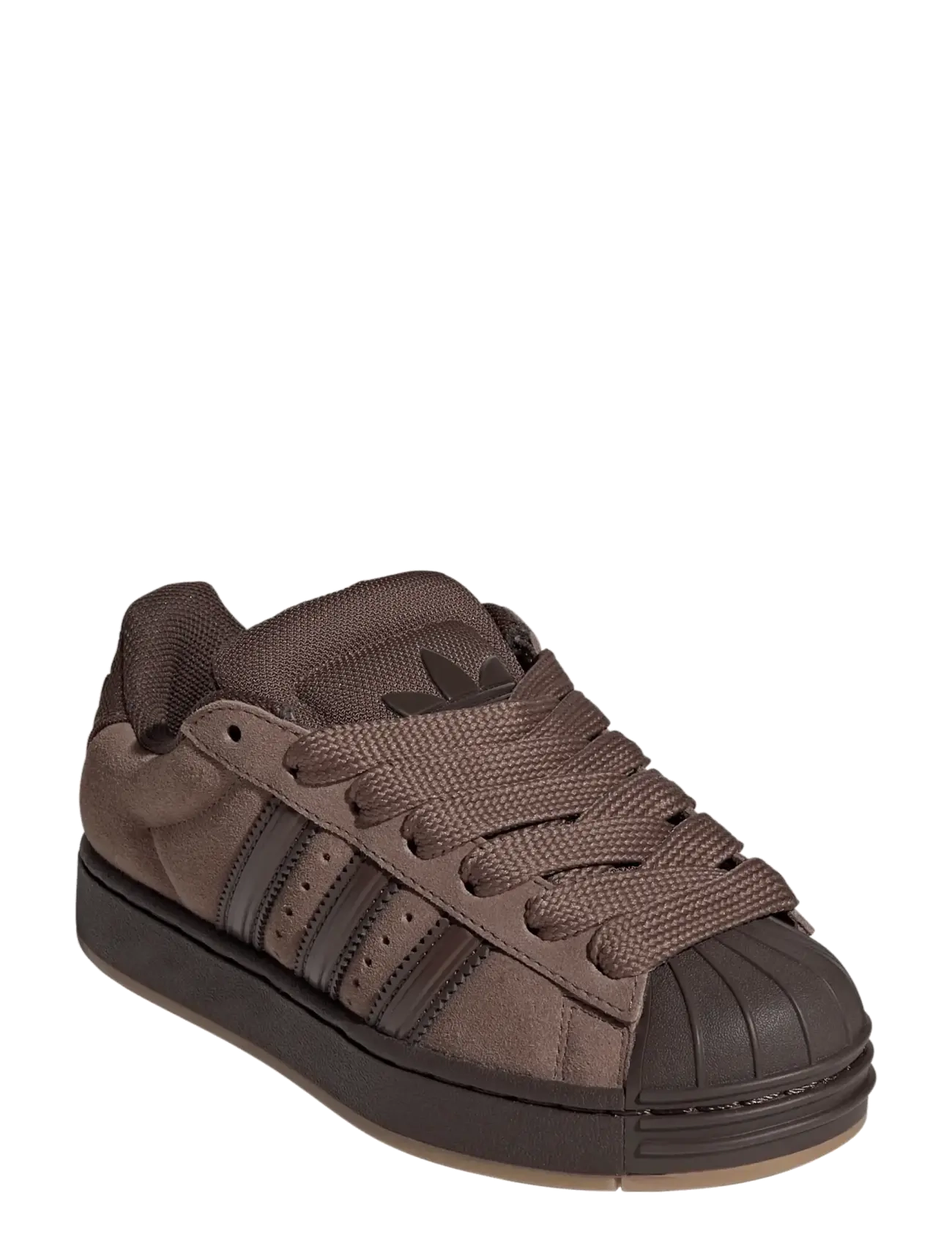 adidas Originals Superstar St J, Børn, Superstar Sneakers, Brun, Str: 35 1/3