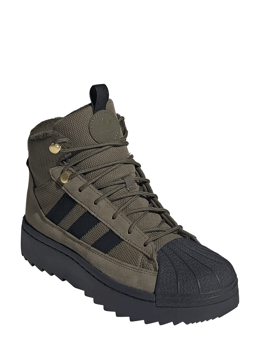 adidas Originals - SUPERSTAR WINTER TREK J - sko - olistr/cblack/ngtcar - 0