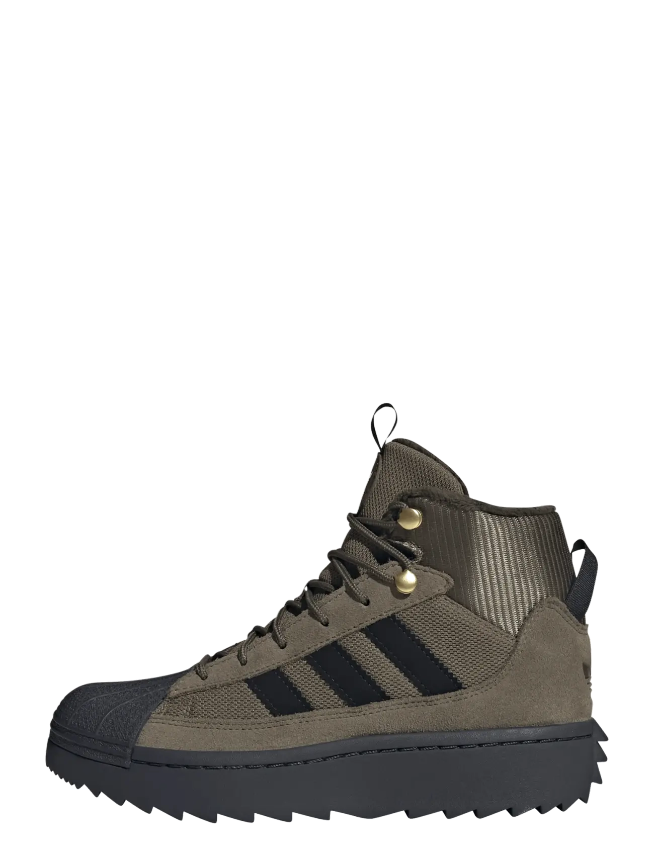adidas Originals - SUPERSTAR WINTER TREK J - sko - olistr/cblack/ngtcar - 2