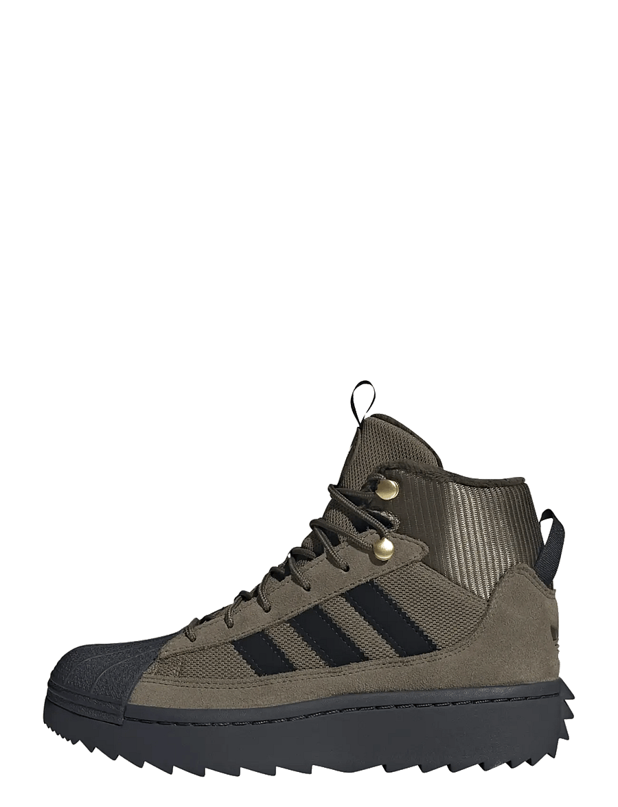 adidas Originals - SUPERSTAR WINTER TREK J - sko - olistr/cblack/ngtcar - 2
