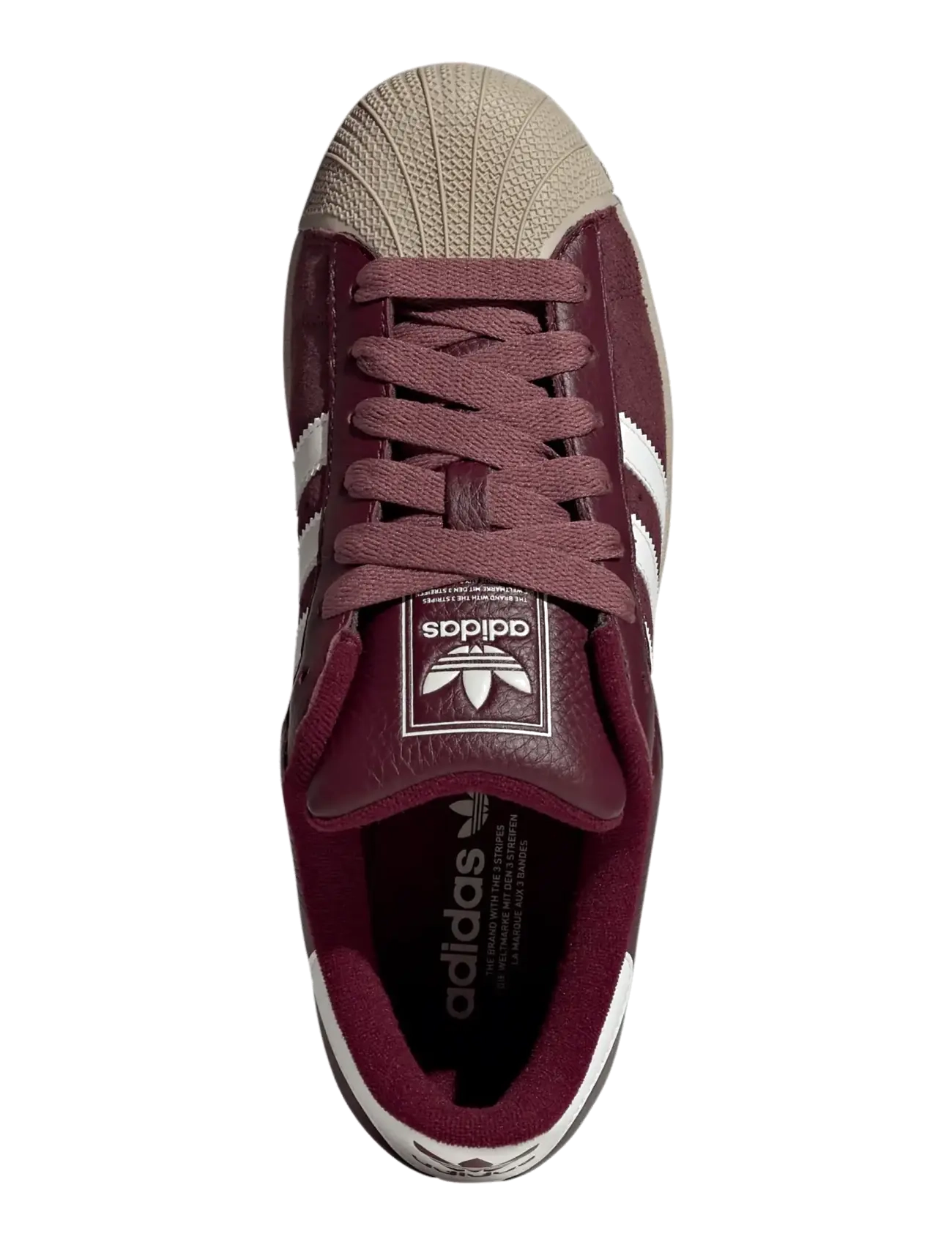 adidas Originals Superstar Ii - Burgundy - 44 5