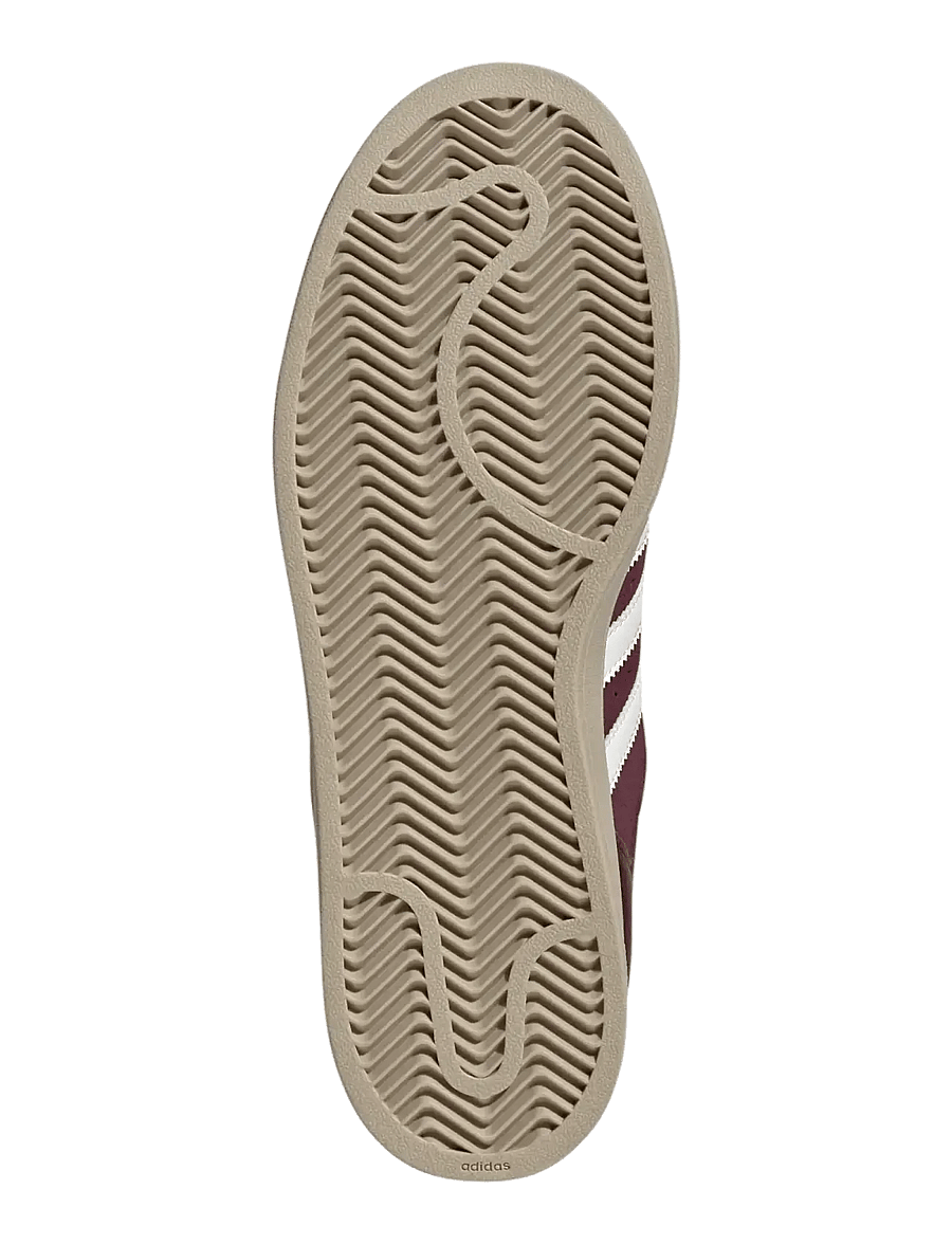 adidas Originals - SUPERSTAR II - kõrge säärega tossud - maroon/cwhite/khathr - 5