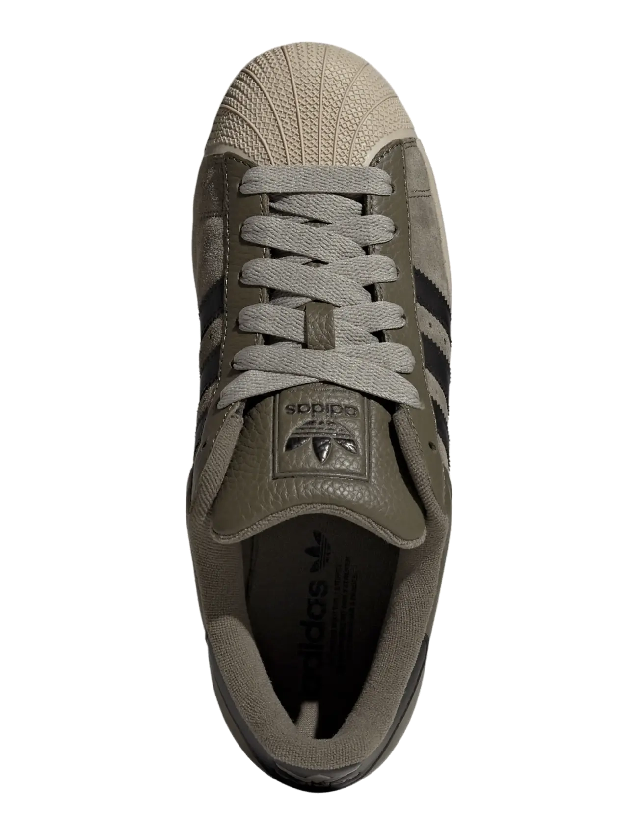 adidas Originals - SUPERSTAR II - lave sneakers - olistr/cblack/khathr - 3