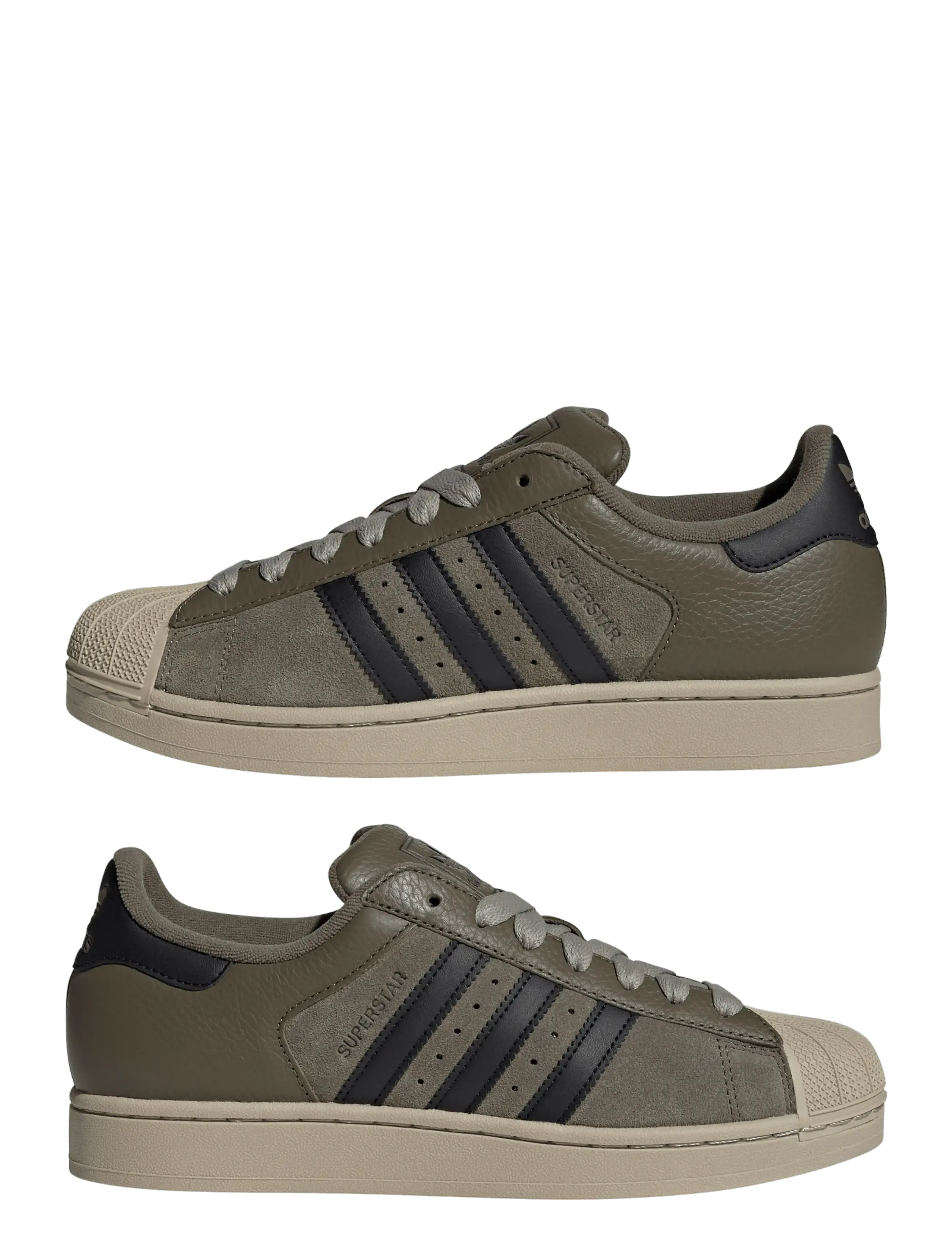 adidas Originals - SUPERSTAR II - lave sneakers - olistr/cblack/khathr - 5