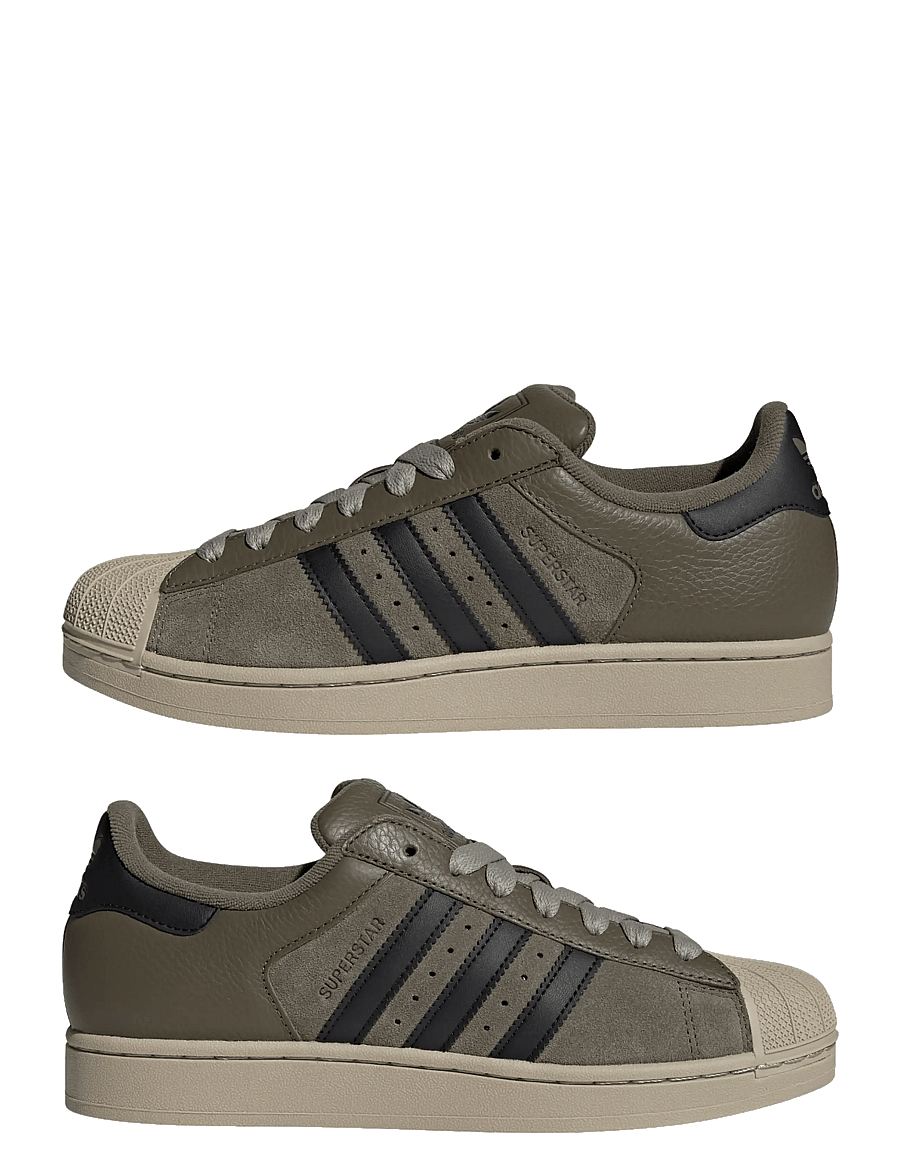 adidas Originals - SUPERSTAR II - lave sneakers - olistr/cblack/khathr - 5