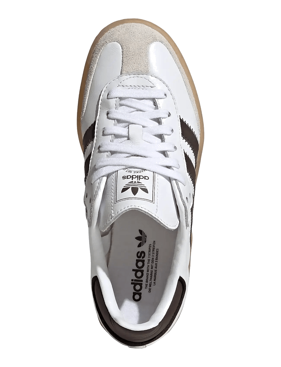 adidas Originals - SAMBAE J - niedriger schnitt - ftwwht/prebrn/gum3 - 4
