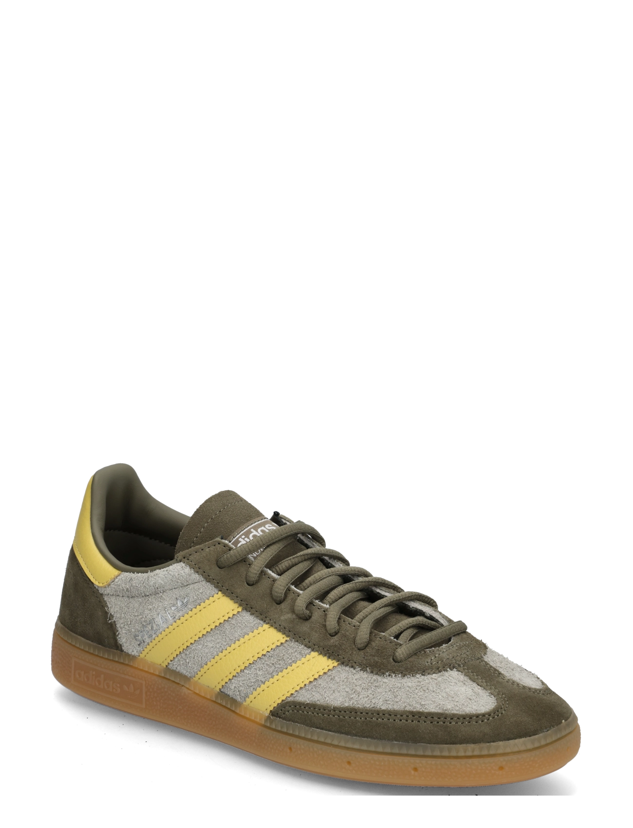 adidas Originals HANDBALL SPEZIAL - Sko - OLISTR/PYRITE/GUM4 / khaki/green