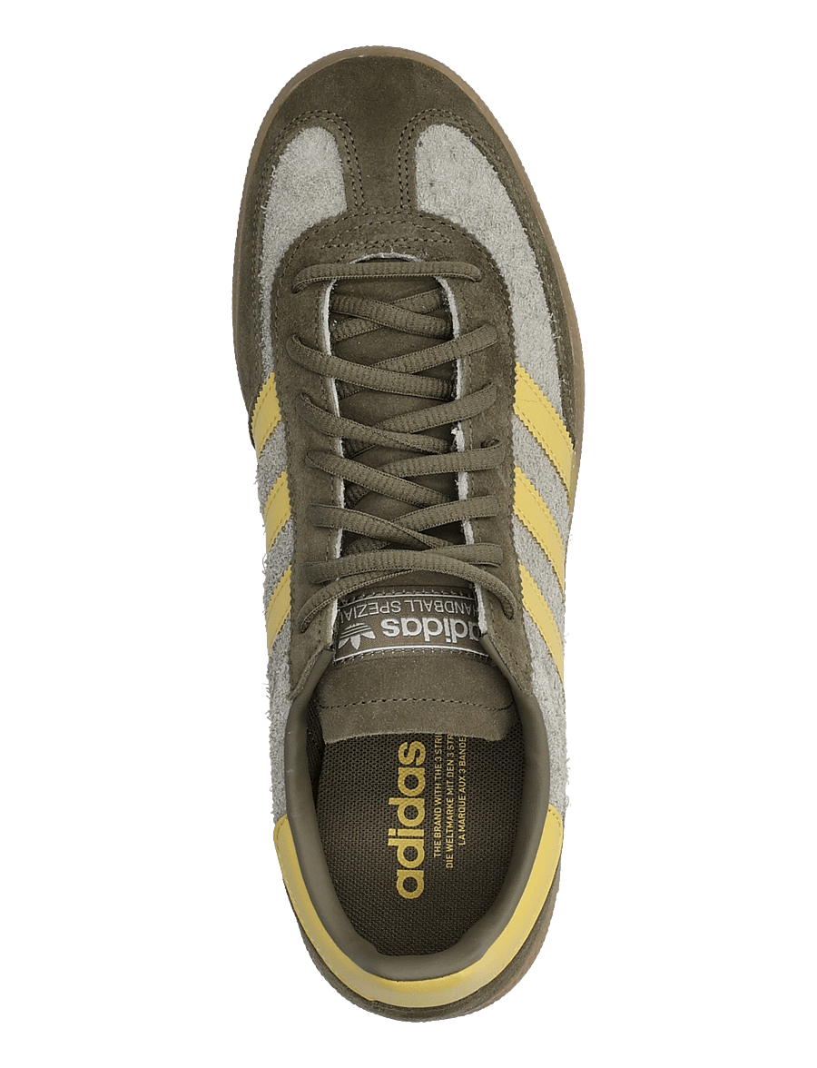 adidas Originals - HANDBALL SPEZIAL - lave sneakers - olistr/pyrite/gum4 - 3
