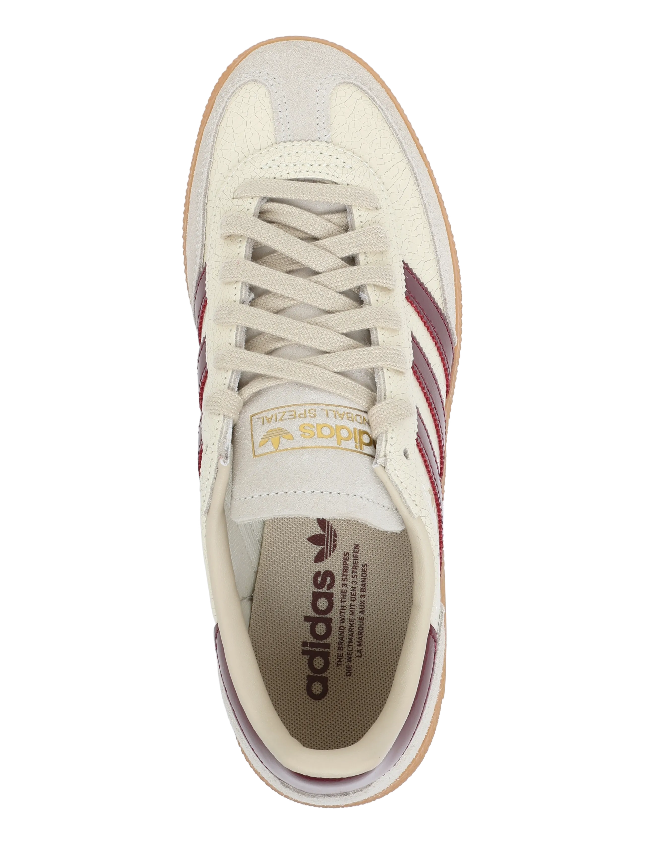 adidas Originals - HANDBALL SPEZIAL - lave sneakers - owhite/shared/gum2 - 3