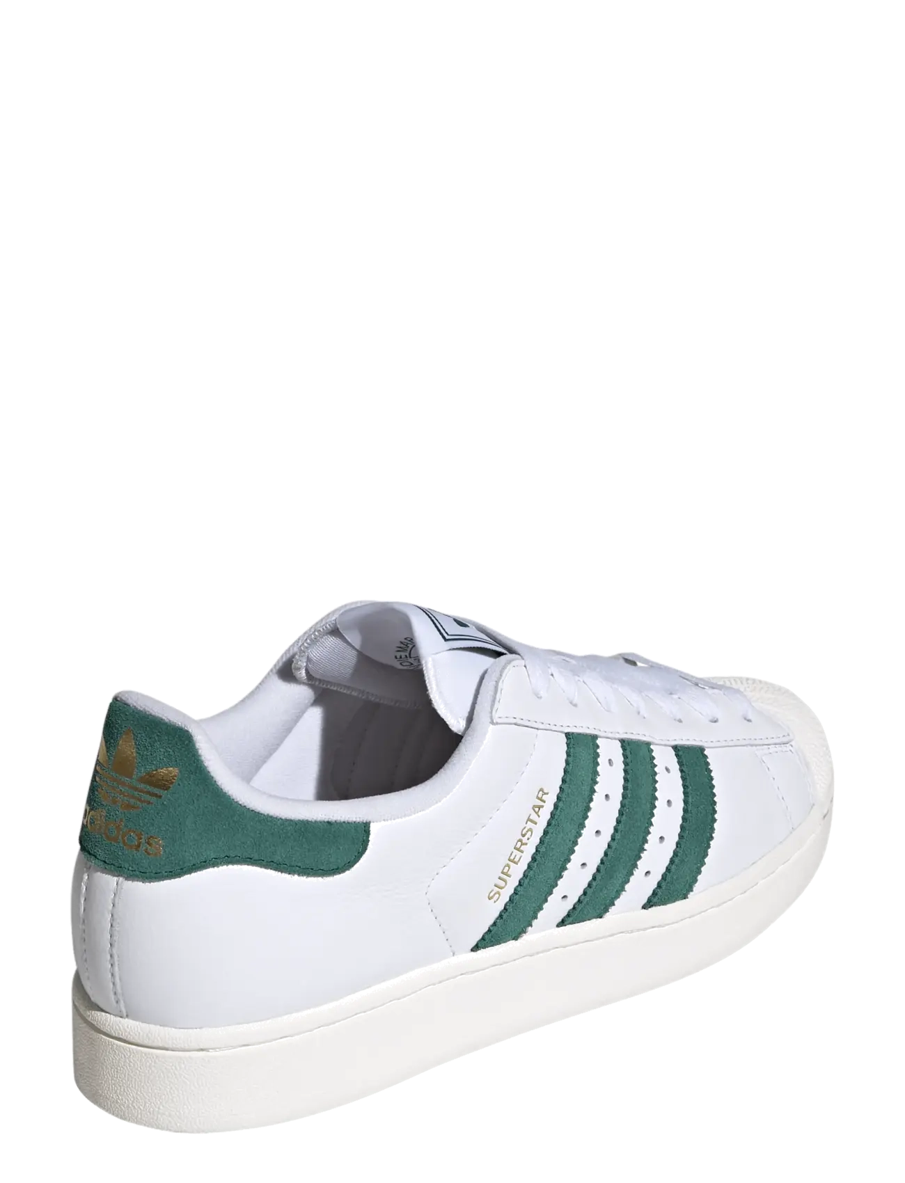 adidas Originals - SUPERSTAR II - low top sneakers - ftwwht/cgreen/cwhite - 3