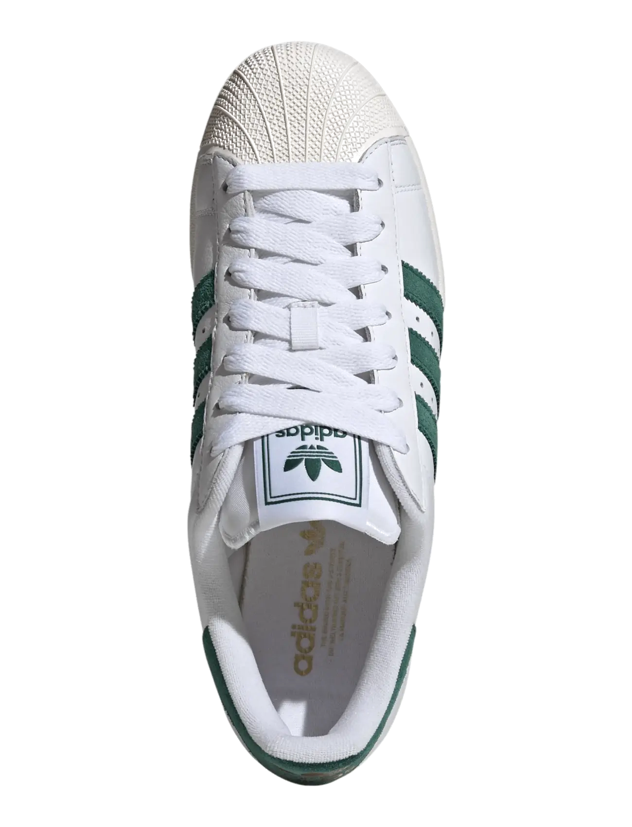 adidas Originals - SUPERSTAR II - low top sneakers - ftwwht/cgreen/cwhite - 4