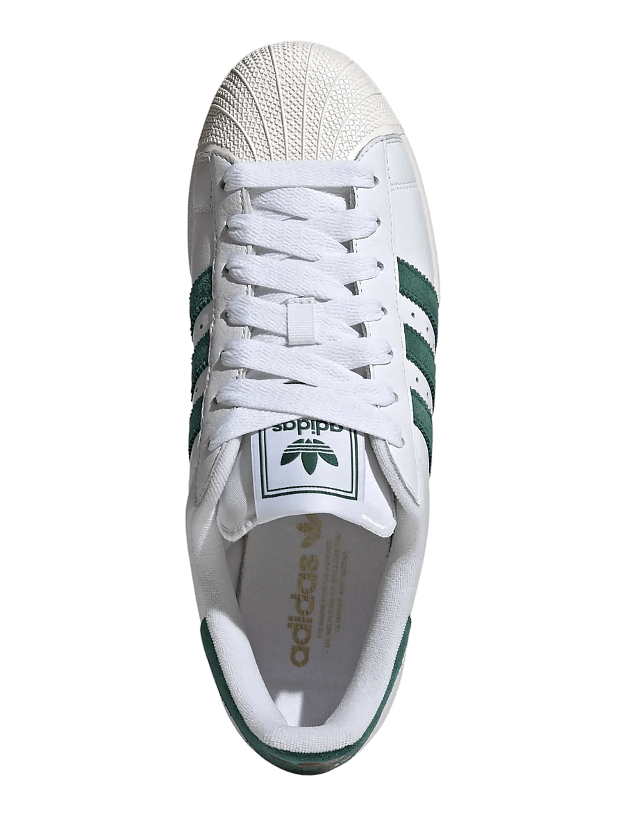 adidas Originals - SUPERSTAR II - low top sneakers - ftwwht/cgreen/cwhite - 4