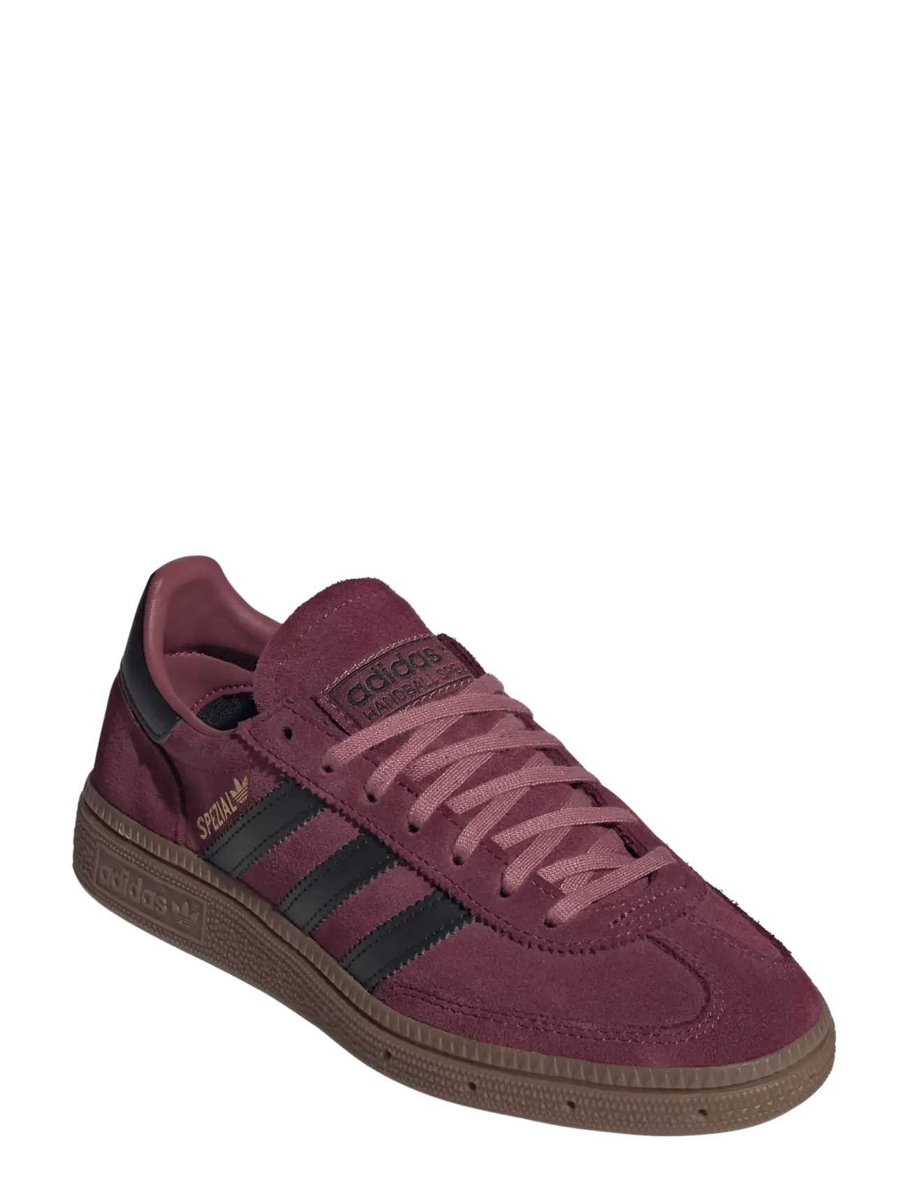 adidas Originals HANDBALL SPEZIAL J - Lave sneakers - MAROON/CBLACK/GUM5 / burgundy