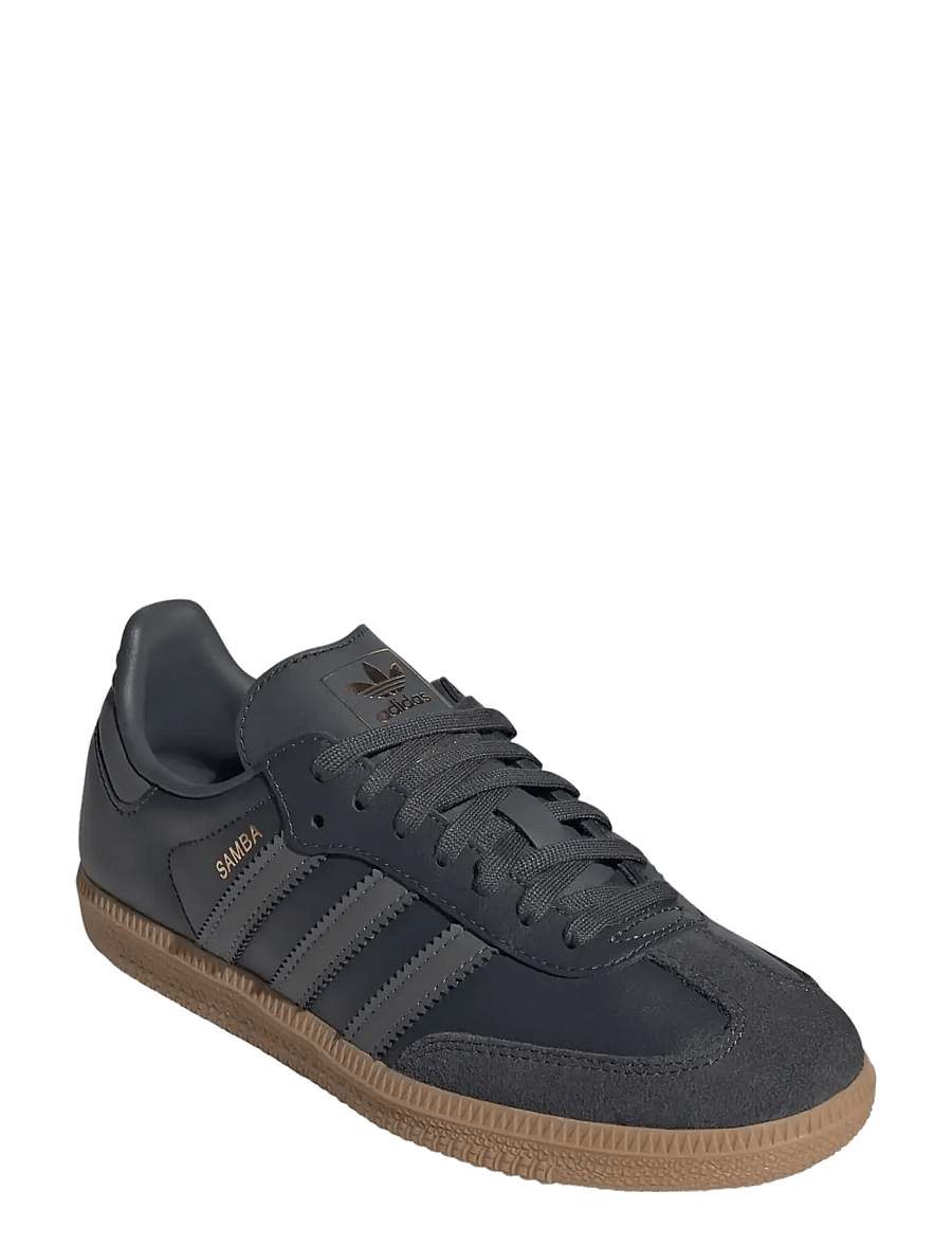 adidas Originals - SAMBA OG J - niedriger schnitt - gresix/grefou/gum4 - 0