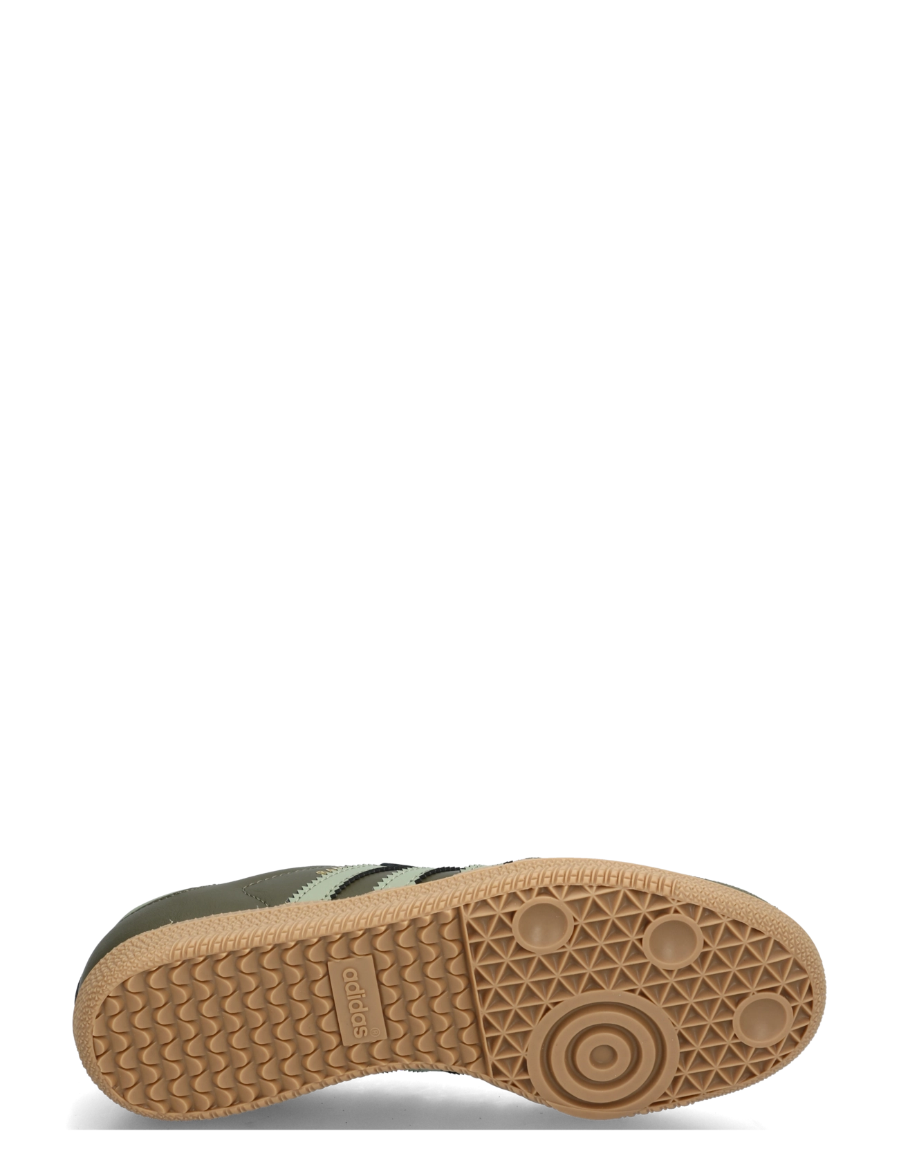 adidas Originals - SAMBA OG J - niedriger schnitt - olistr/tengrn/gum4 - 4