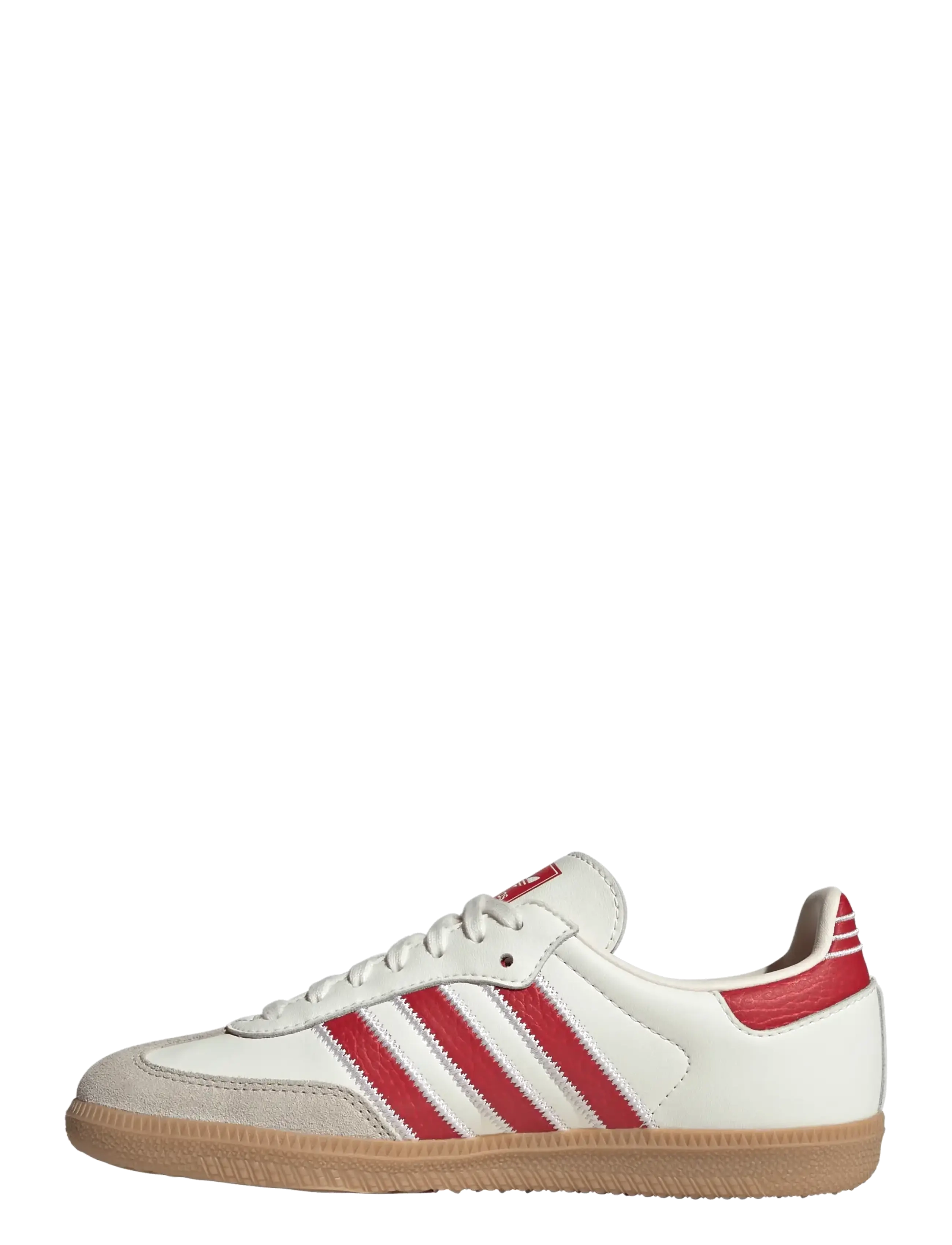adidas Originals - SAMBA OG J - låga sneakers - owhite/betsca/gum4 - 2