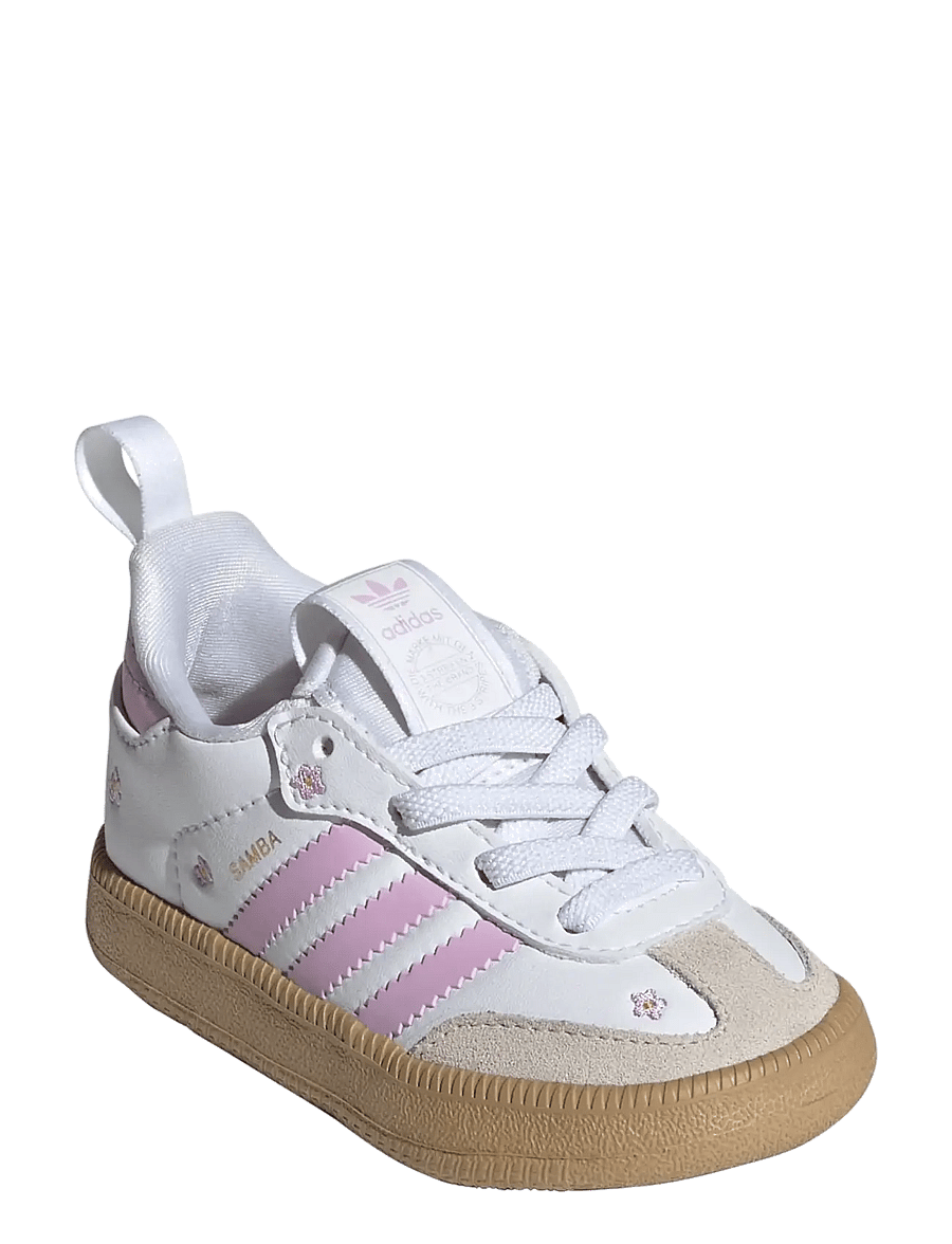 adidas Originals - SAMBA QUICKON I - niedriger schnitt - ftwwht/blilil/alumin - 0