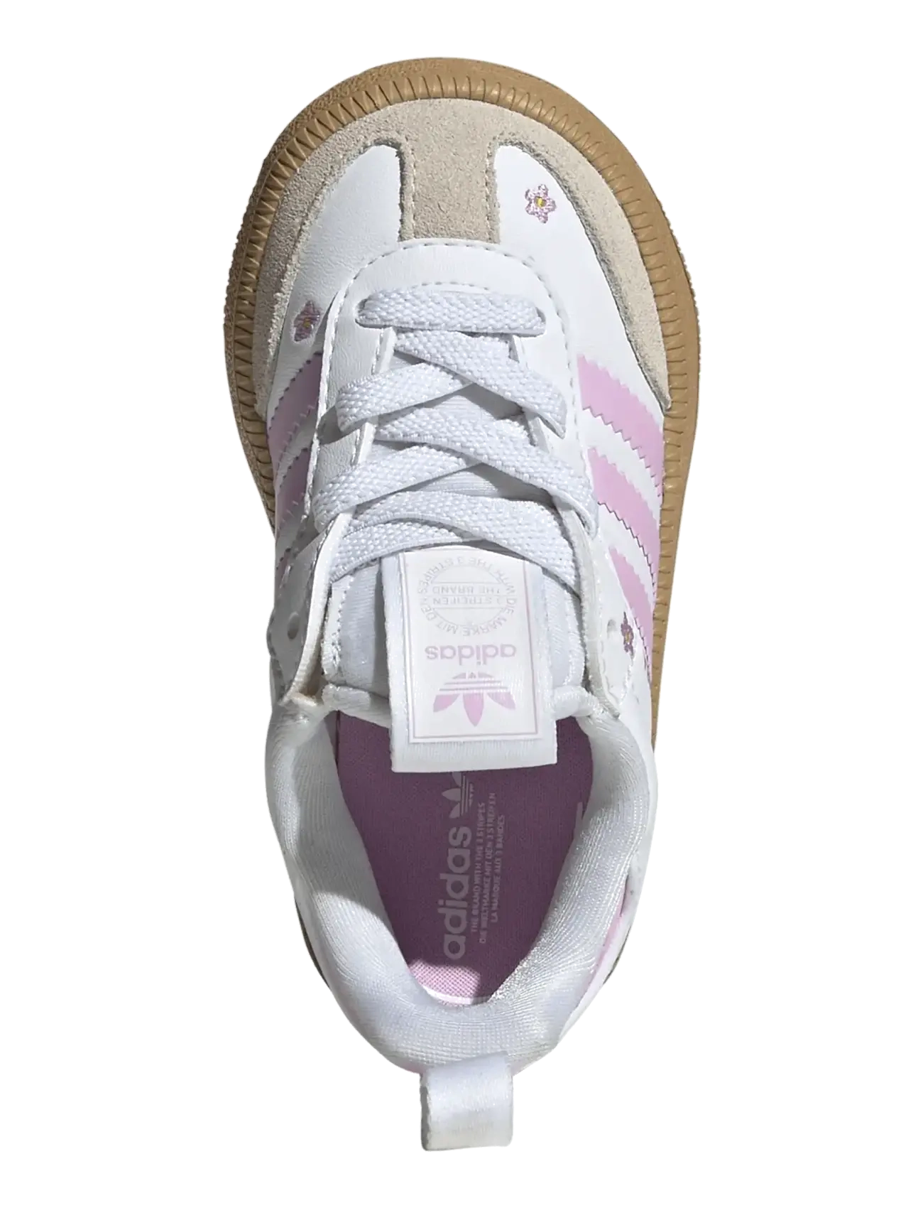 adidas Originals - SAMBA QUICKON I - niedriger schnitt - ftwwht/blilil/alumin - 4