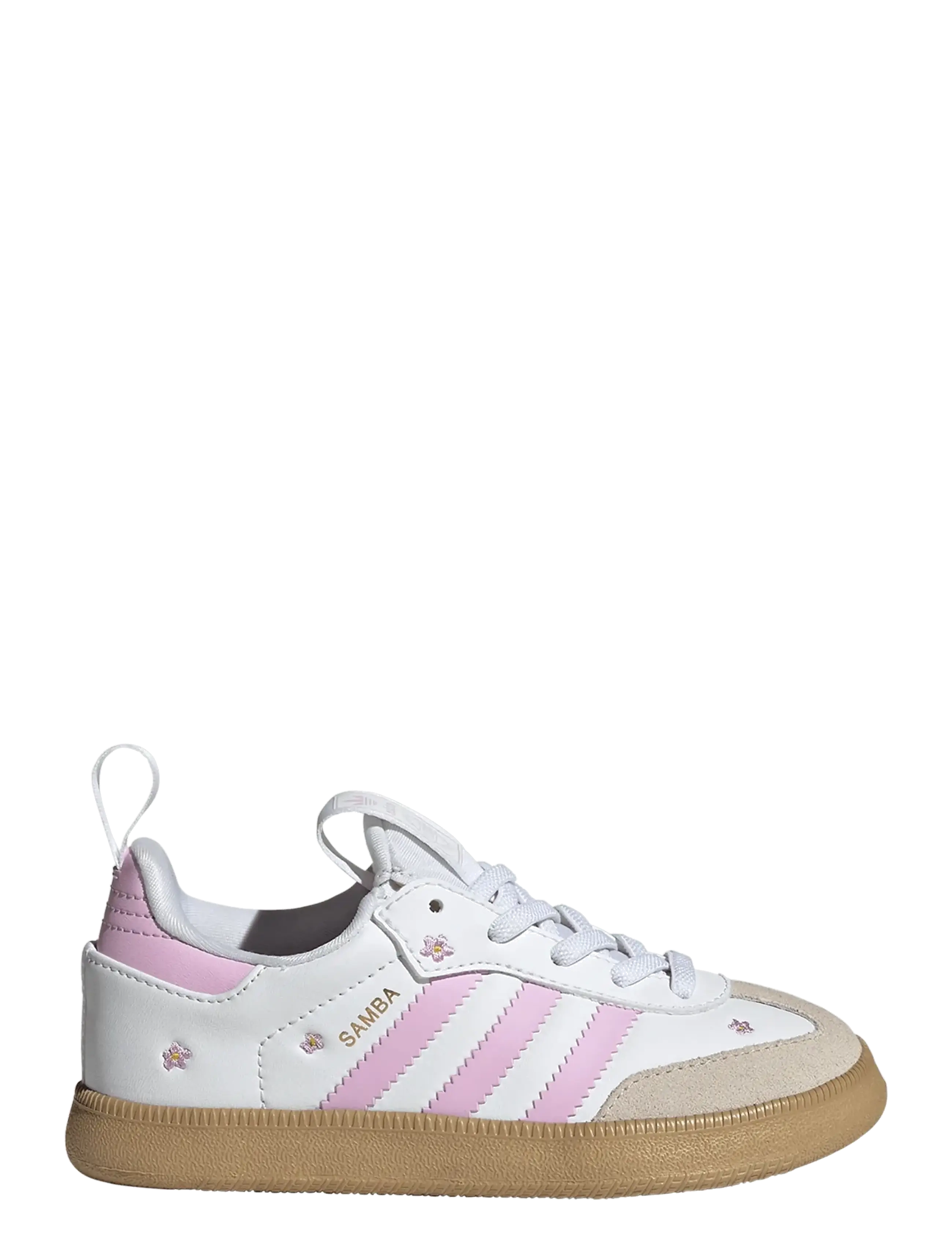 adidas Originals - SAMBA QUICKON K - niedriger schnitt - ftwwht/blilil/alumin - 1