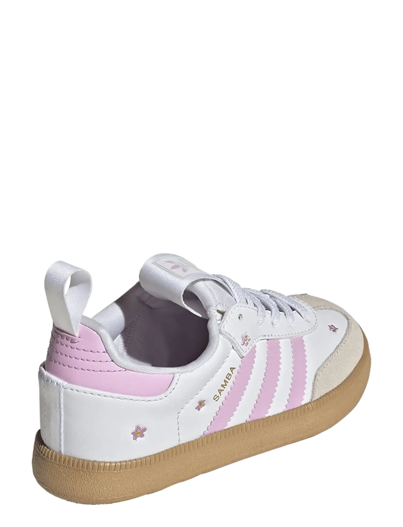 adidas Originals - SAMBA QUICKON K - niedriger schnitt - ftwwht/blilil/alumin - 3