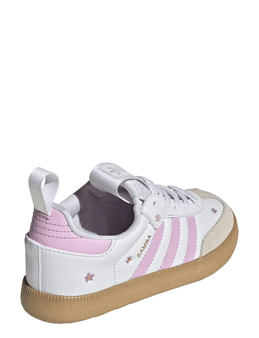 adidas Originals - SAMBA QUICKON K - niedriger schnitt - ftwwht/blilil/alumin - 3