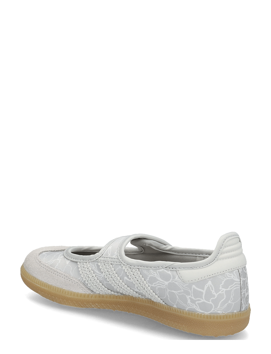 adidas Originals - SAMBA JANE W - niedrige sneakers - silvmt/greone/gum4 - 1