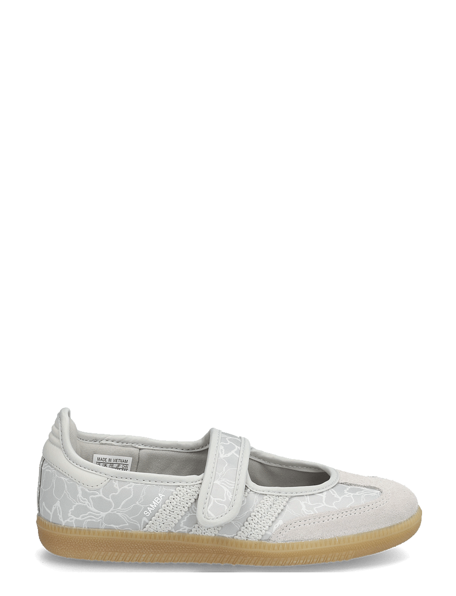 adidas Originals - SAMBA JANE W - niedrige sneakers - silvmt/greone/gum4 - 2