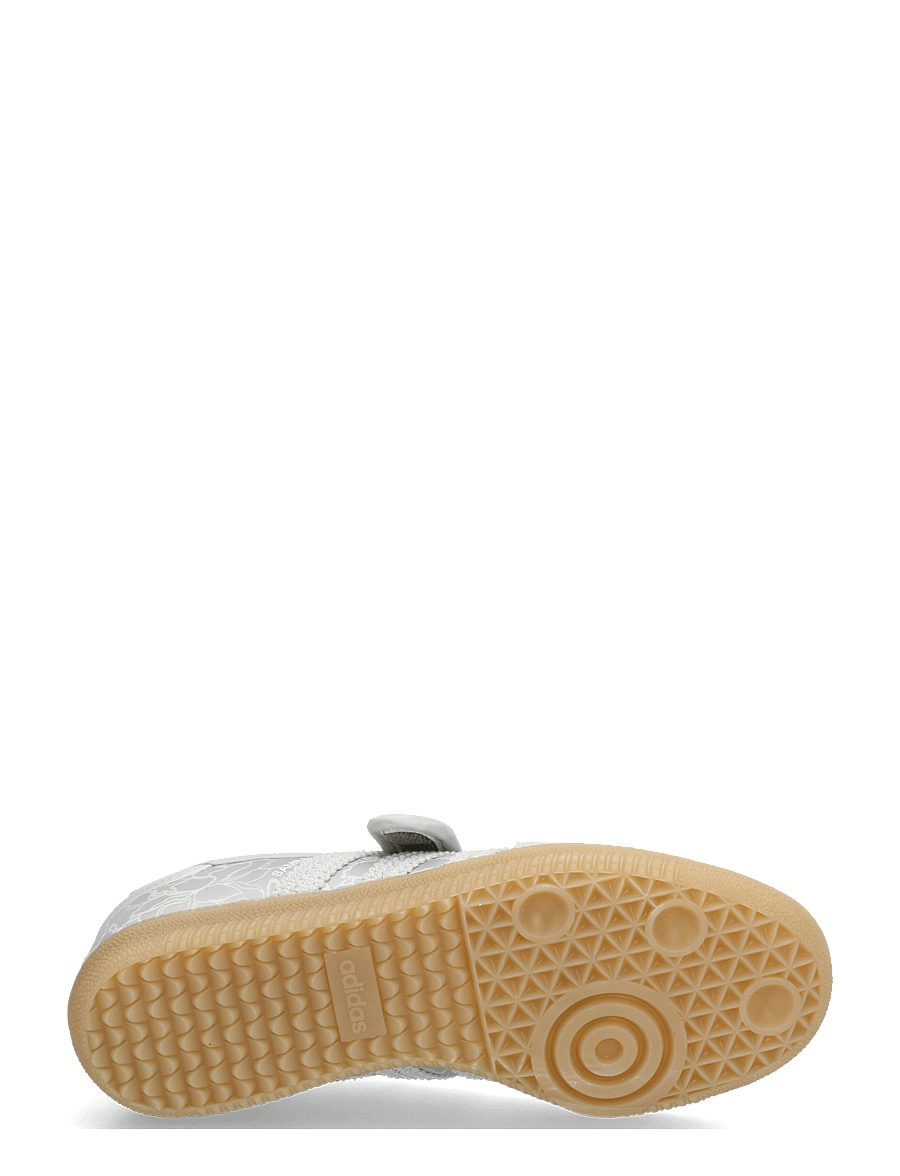 adidas Originals - SAMBA JANE W - niedrige sneakers - silvmt/greone/gum4 - 4