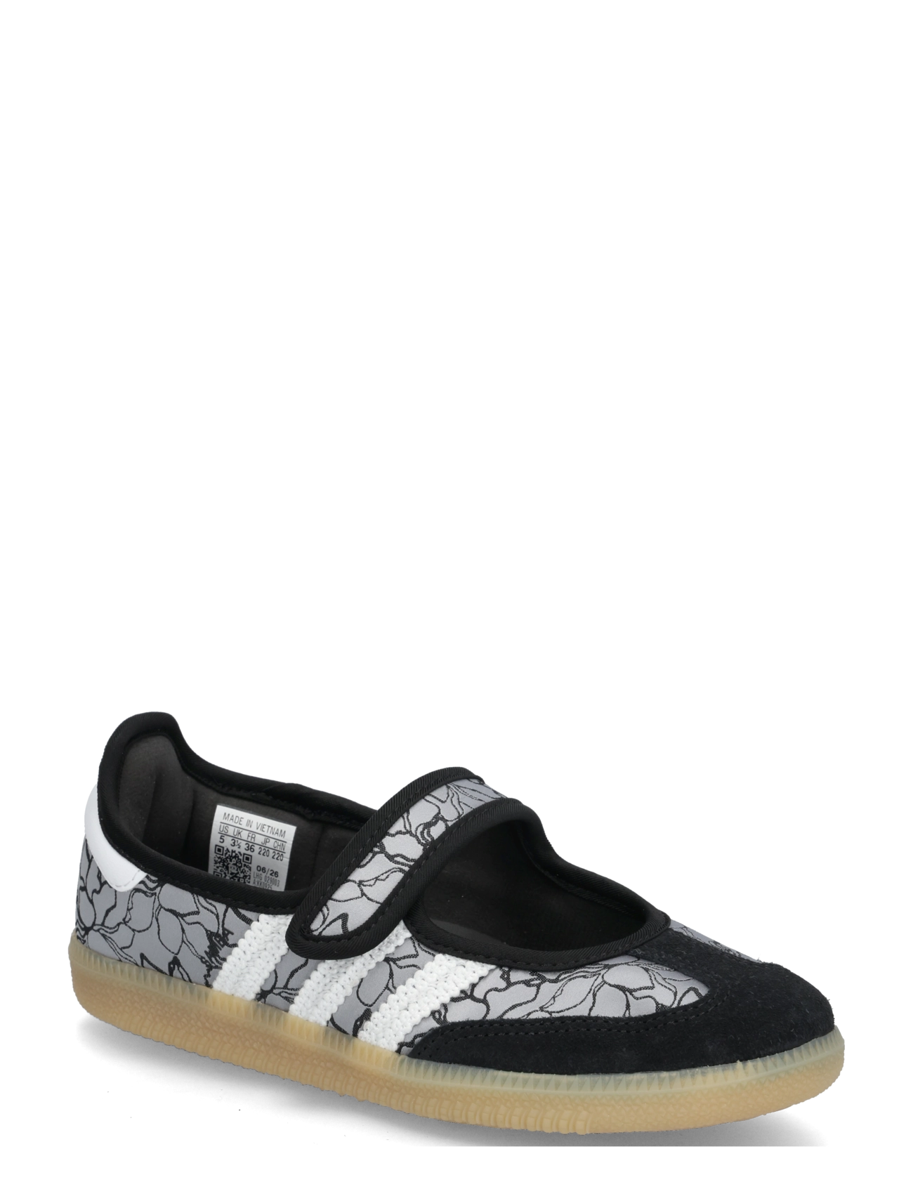 adidas Originals SAMBA JANE W - adidas - CBLACK/FTWWHT/GUM4 / black
