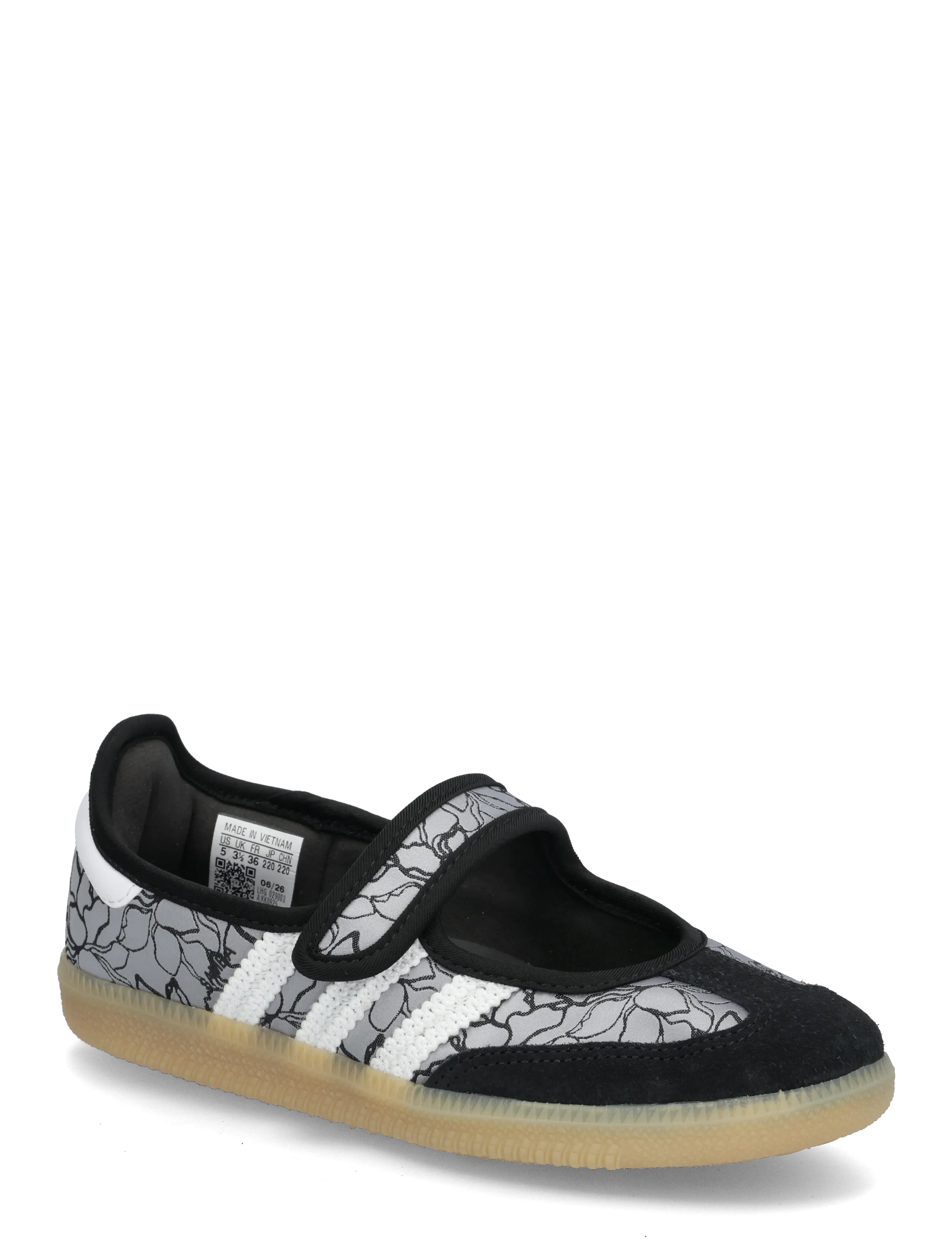 adidas Originals SAMBA JANE W - Sneakers - CBLACK/FTWWHT/GUM4 / black