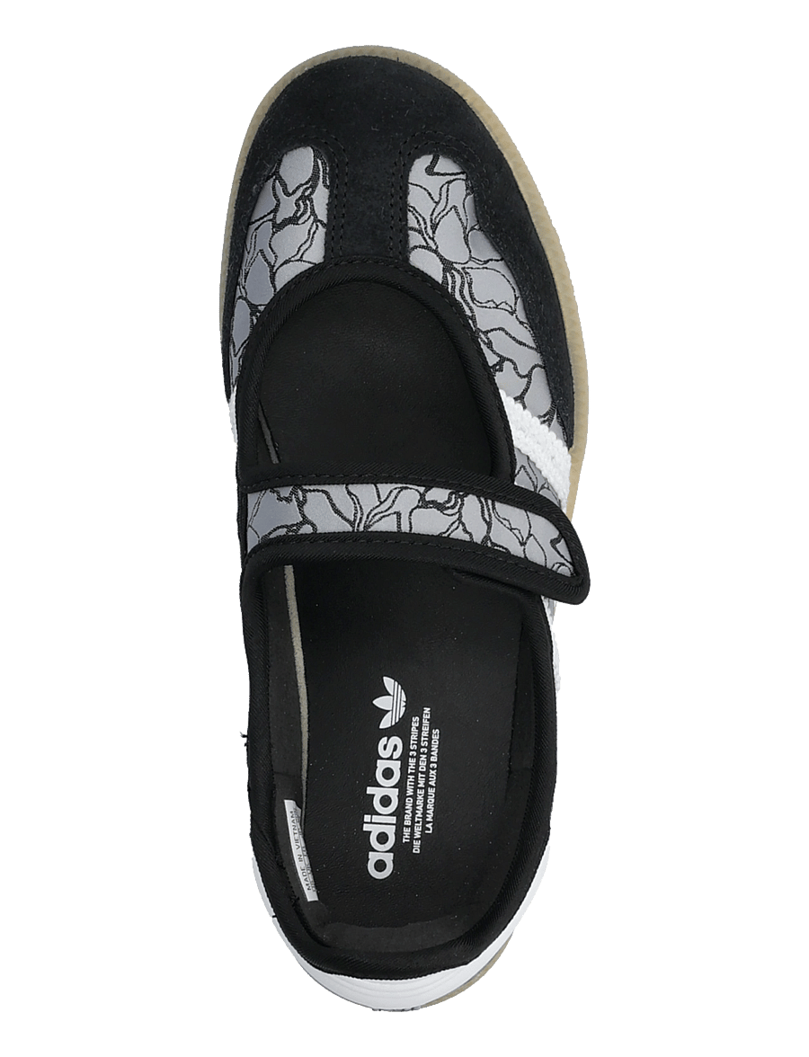 adidas Originals - SAMBA JANE W - niedrige sneakers - cblack/ftwwht/gum4 - 3