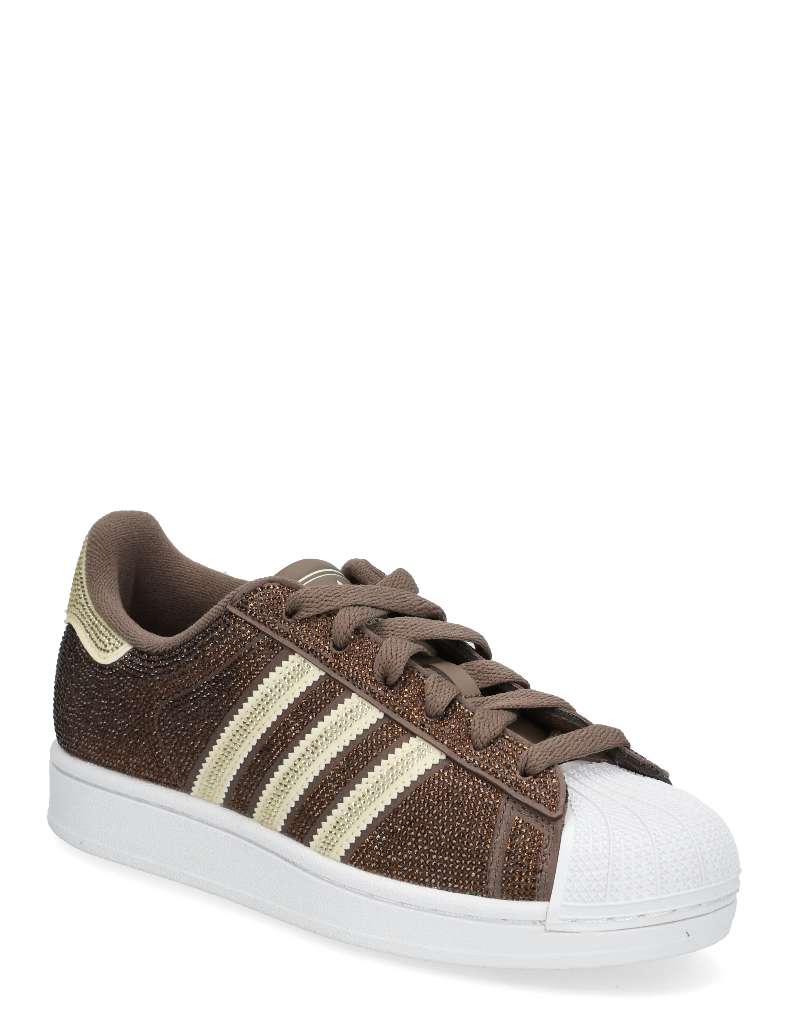 adidas Originals SUPERSTAR II W - Madala säärega tossud - EARSTR/CREWHT/FTWWHT / brown
