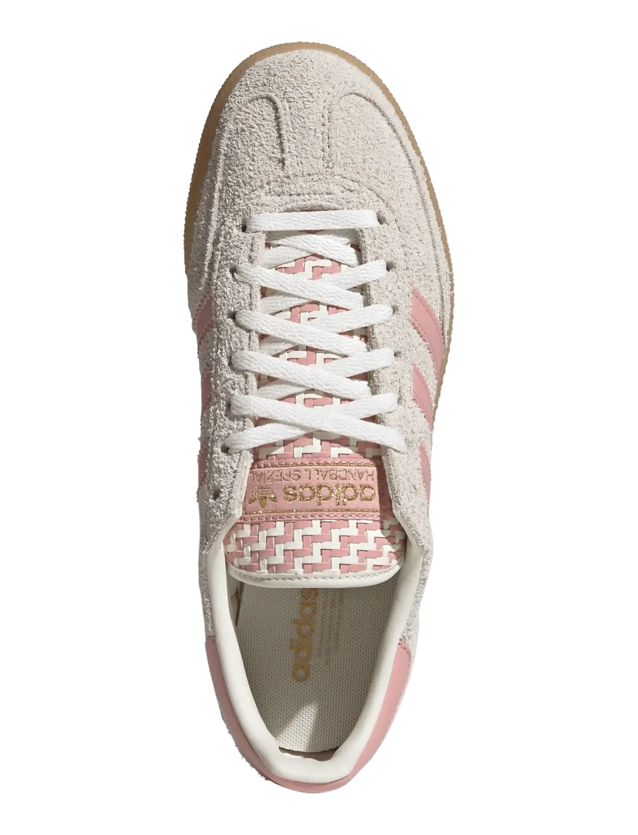 adidas Originals - HANDBALL SPEZIAL W - niedrige sneakers - owhite/wonmau/goldmt - 4