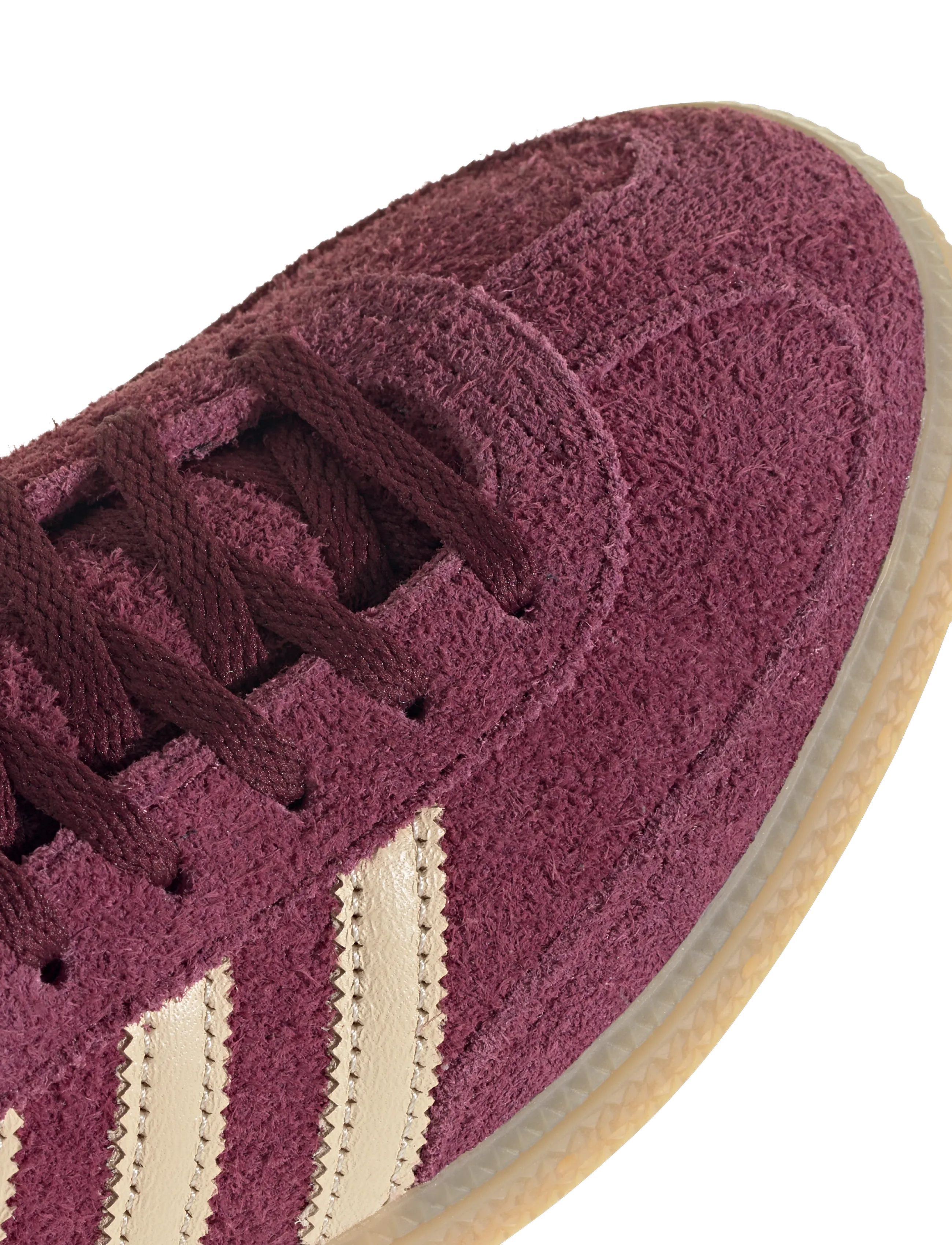 adidas Originals - HANDBALL SPEZIAL W - niedrige sneakers - maroon/warvan/goldmt - 5