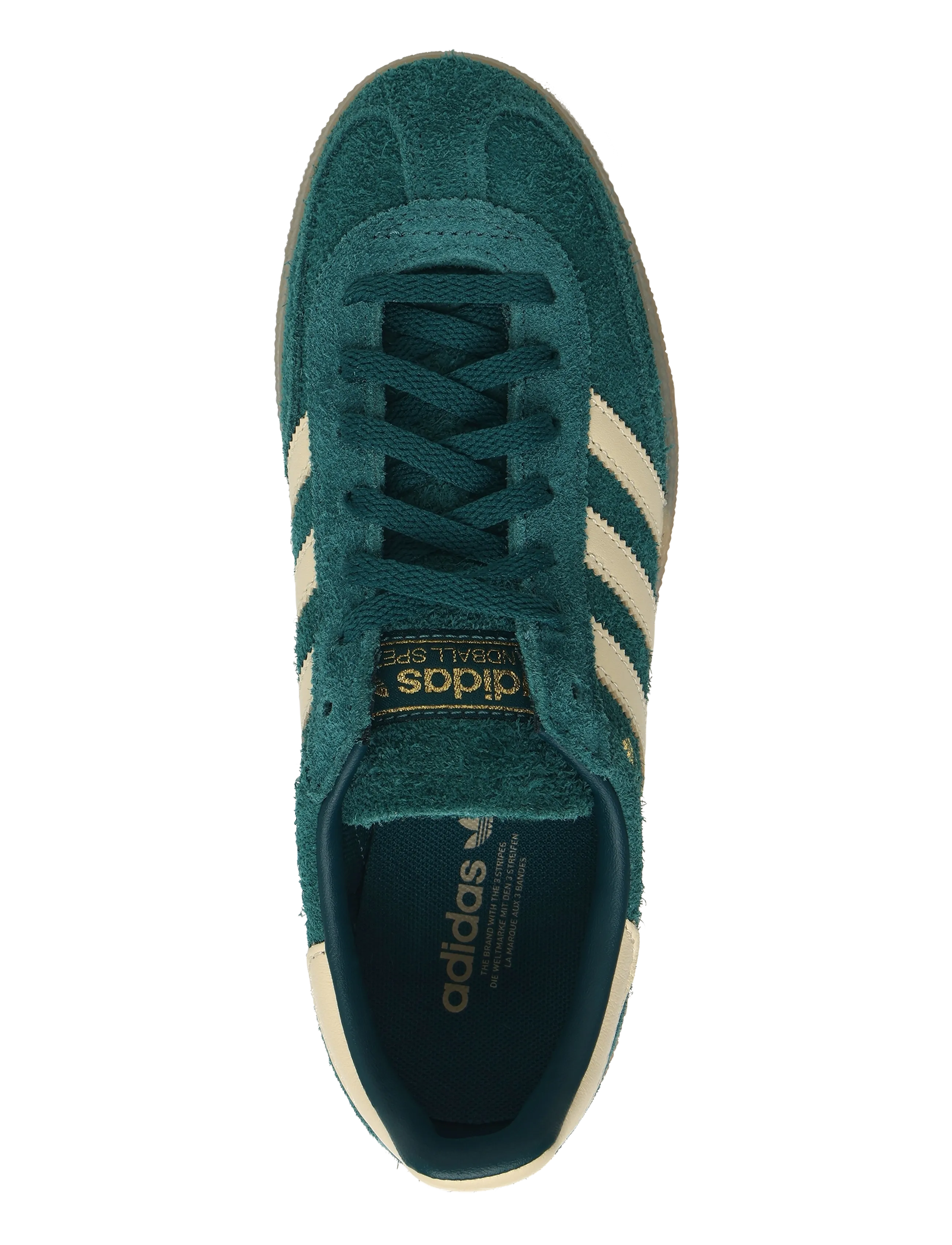 adidas Originals - HANDBALL SPEZIAL W - niedrige sneakers - ricgrn/warvan/goldmt - 3