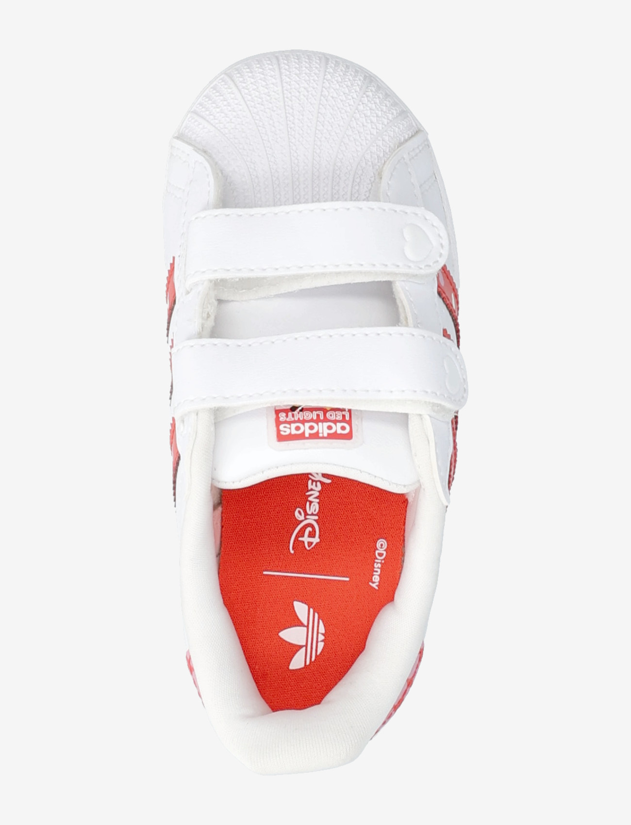 adidas Originals - SUPERSTAR LED LIGHTS CF I - låga sneakers - cblack/brired/ftwwht - 3