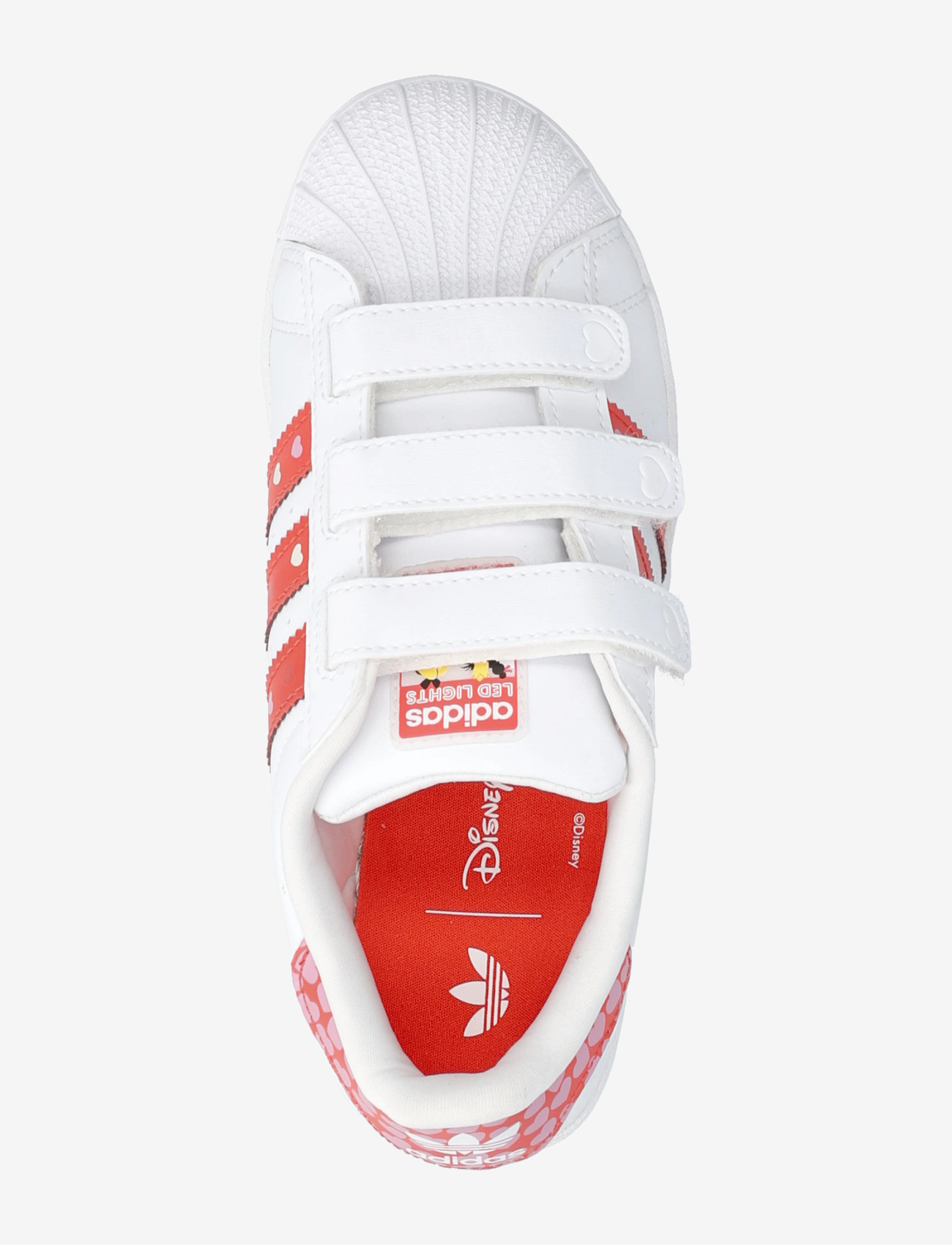 adidas Originals - SUPERSTAR LED LIGHTS CF C - niedriger schnitt - cblack/brired/ftwwht - 3