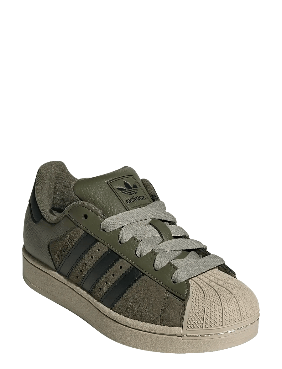 adidas Originals - SUPERSTAR II J - lave sneakers - olistr/cblack/khathr - 0
