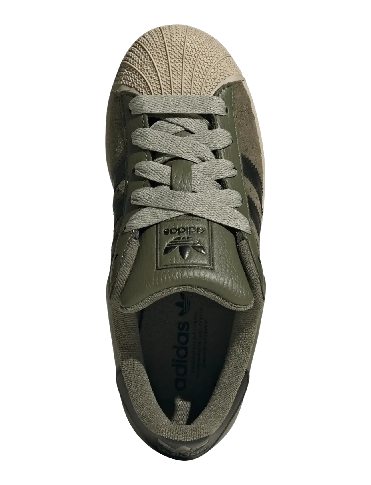 adidas Originals - SUPERSTAR II J - lave sneakers - olistr/cblack/khathr - 4