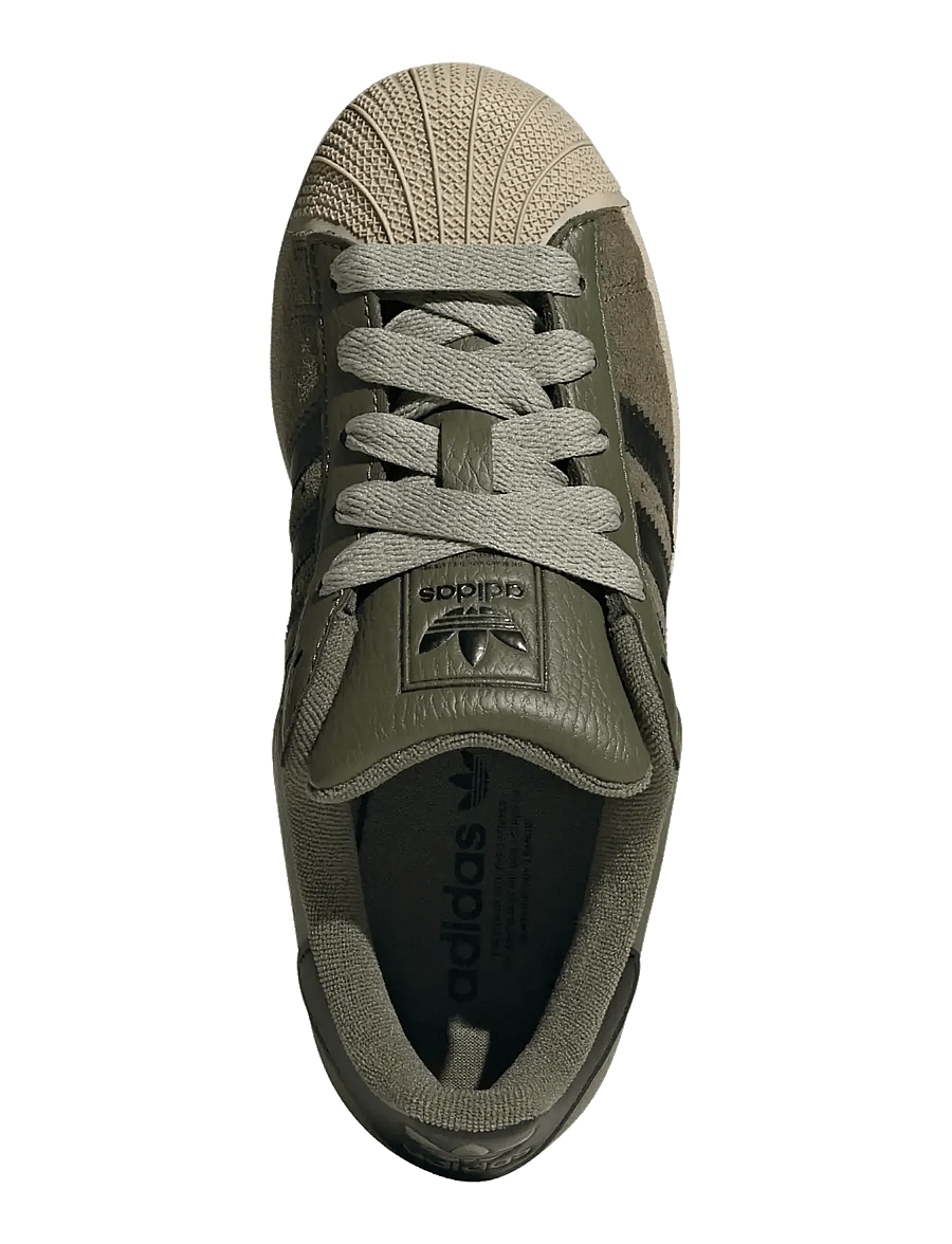 adidas Originals - SUPERSTAR II J - lave sneakers - olistr/cblack/khathr - 4