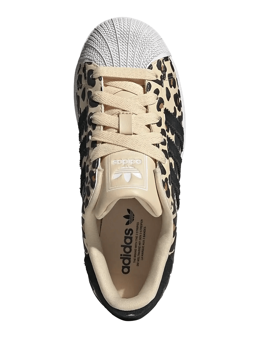 adidas Originals - SUPERSTAR II J - låga sneakers - sanstr/cblack/ftwwht - 4