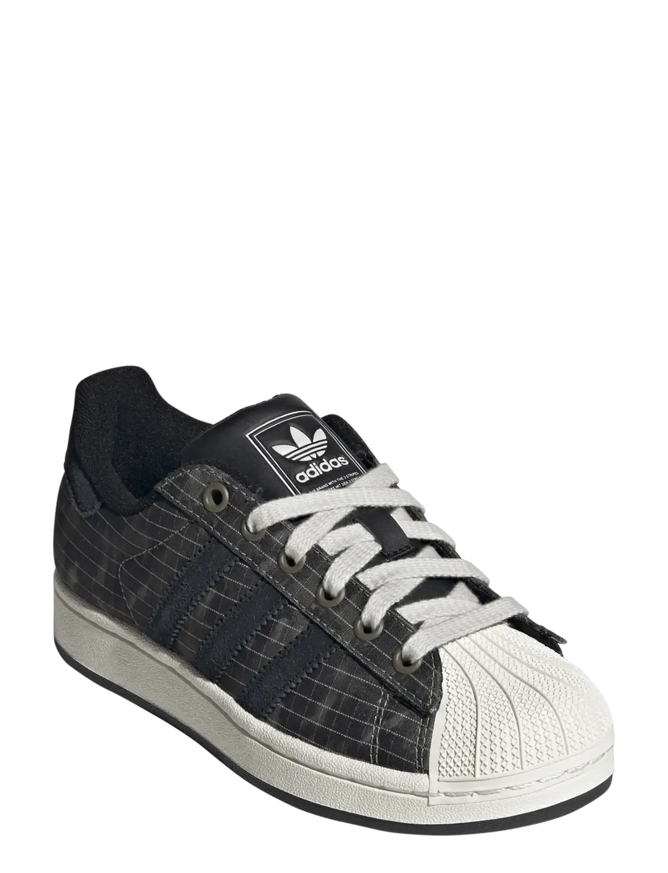 adidas Originals SUPERSTAR II J - Shoes - CBLACK/UTIBLK/GREONE / khaki/green