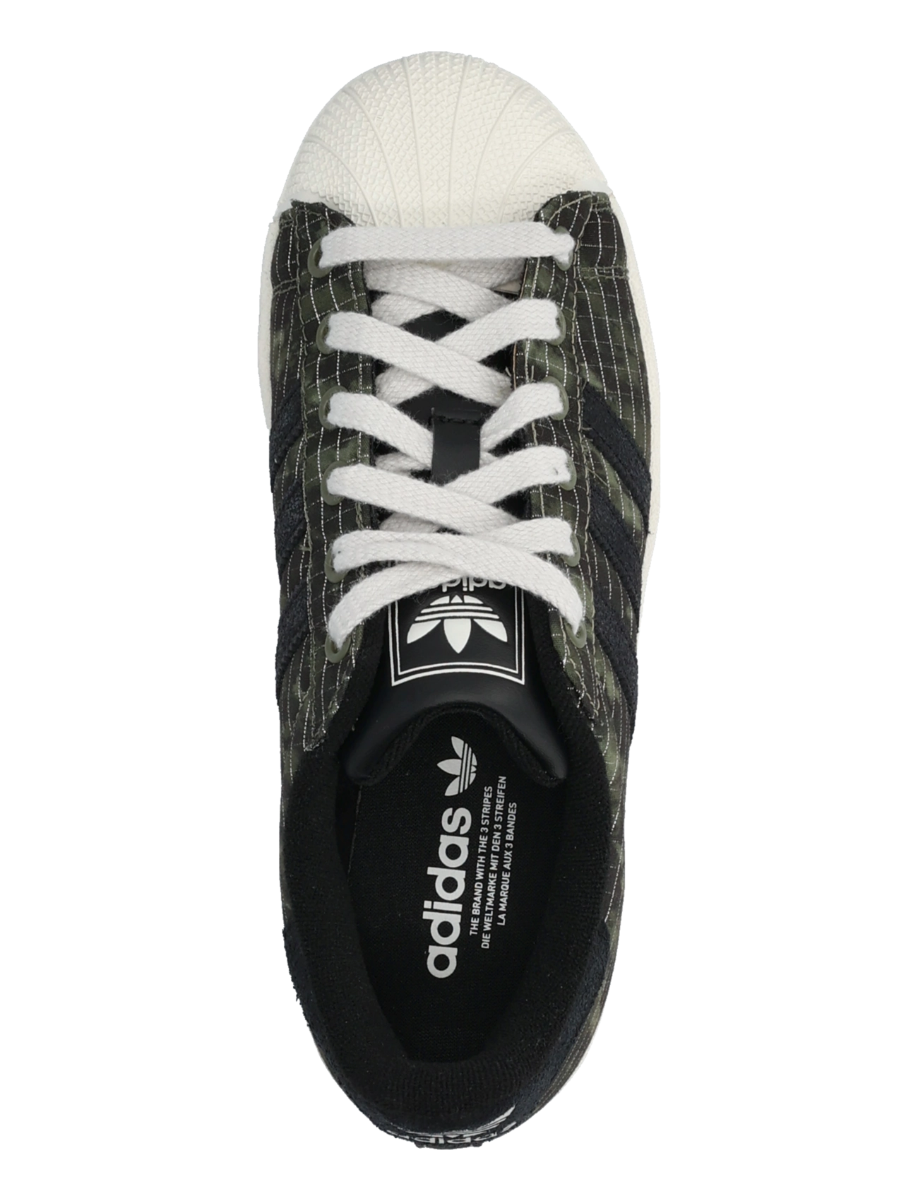 adidas Originals - SUPERSTAR II J - niedriger schnitt - cblack/utiblk/greone - 3