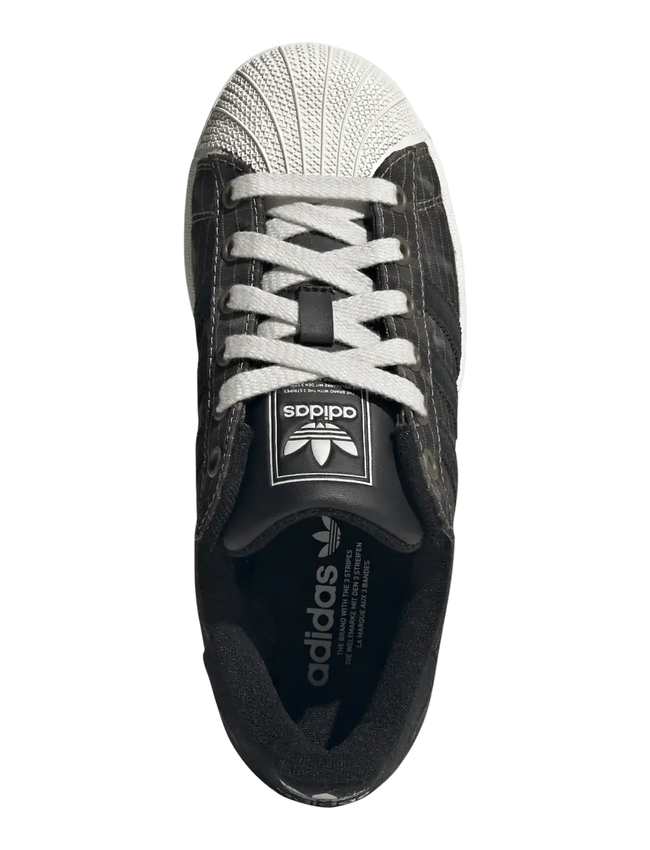 adidas Originals - SUPERSTAR II J - low-top sneakers - cblack/utiblk/greone - 4