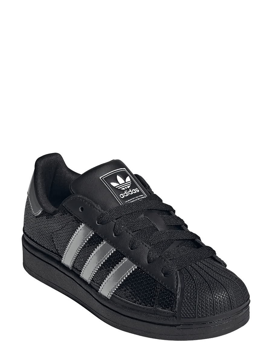 adidas Originals - SUPERSTAR II J - cblack/silvmt/ftwwht - 0