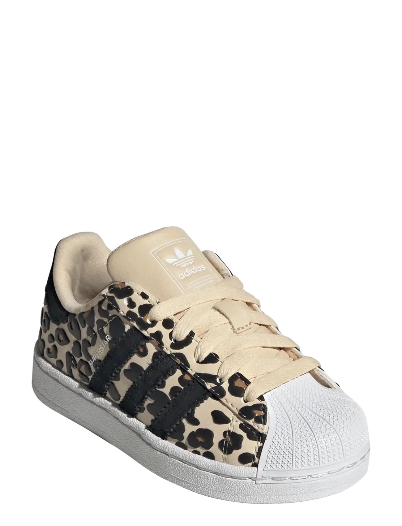 adidas Originals Superstar Ii C, Børn, Leopard Print Sneaker, Beige, Str: 29