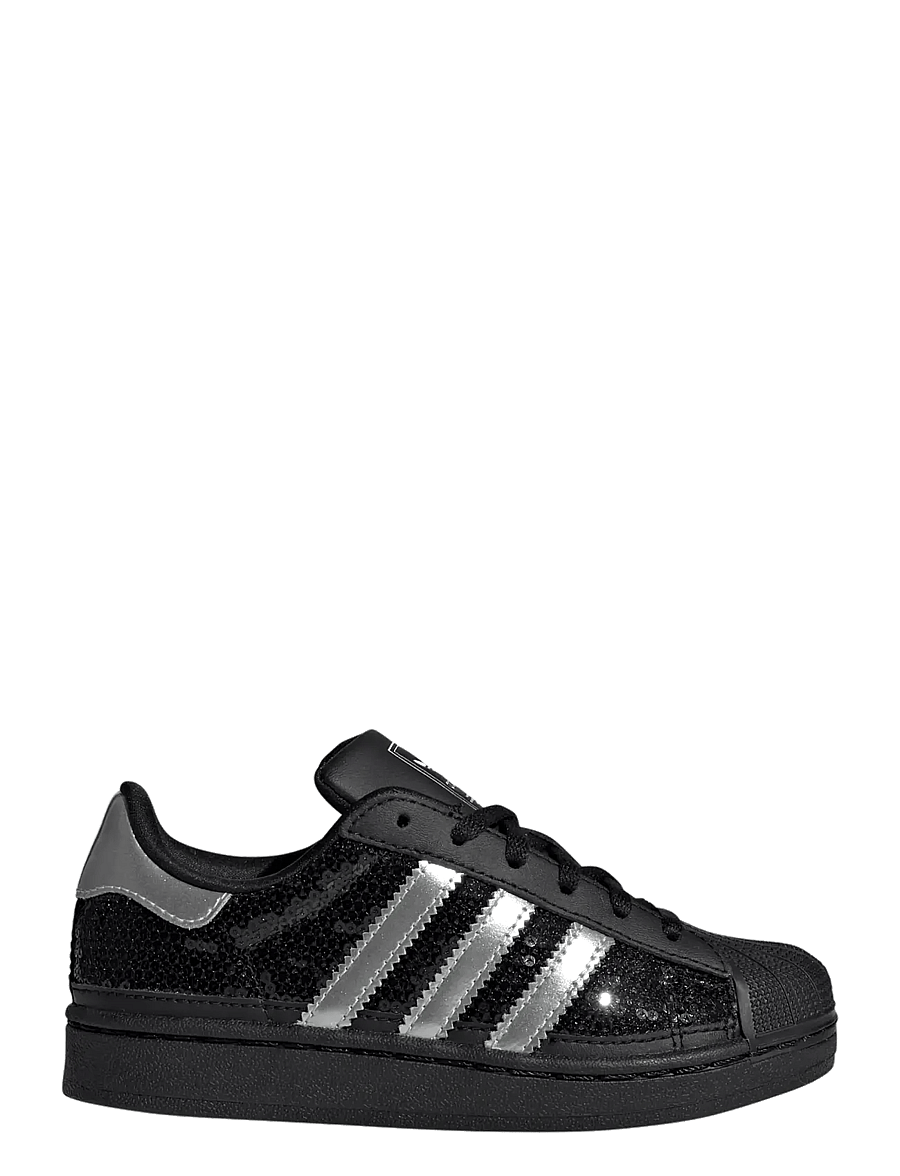 adidas Originals - SUPERSTAR II C - låga sneakers - cblack/silvmt/ftwwht - 1