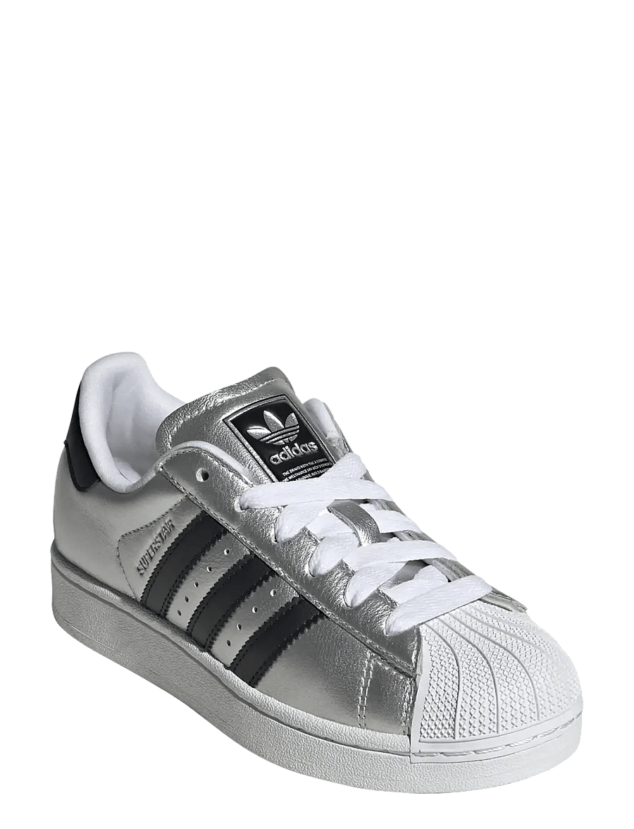adidas Originals - SUPERSTAR II J - lave sneakers - silvmt/cblack/silvmt - 0
