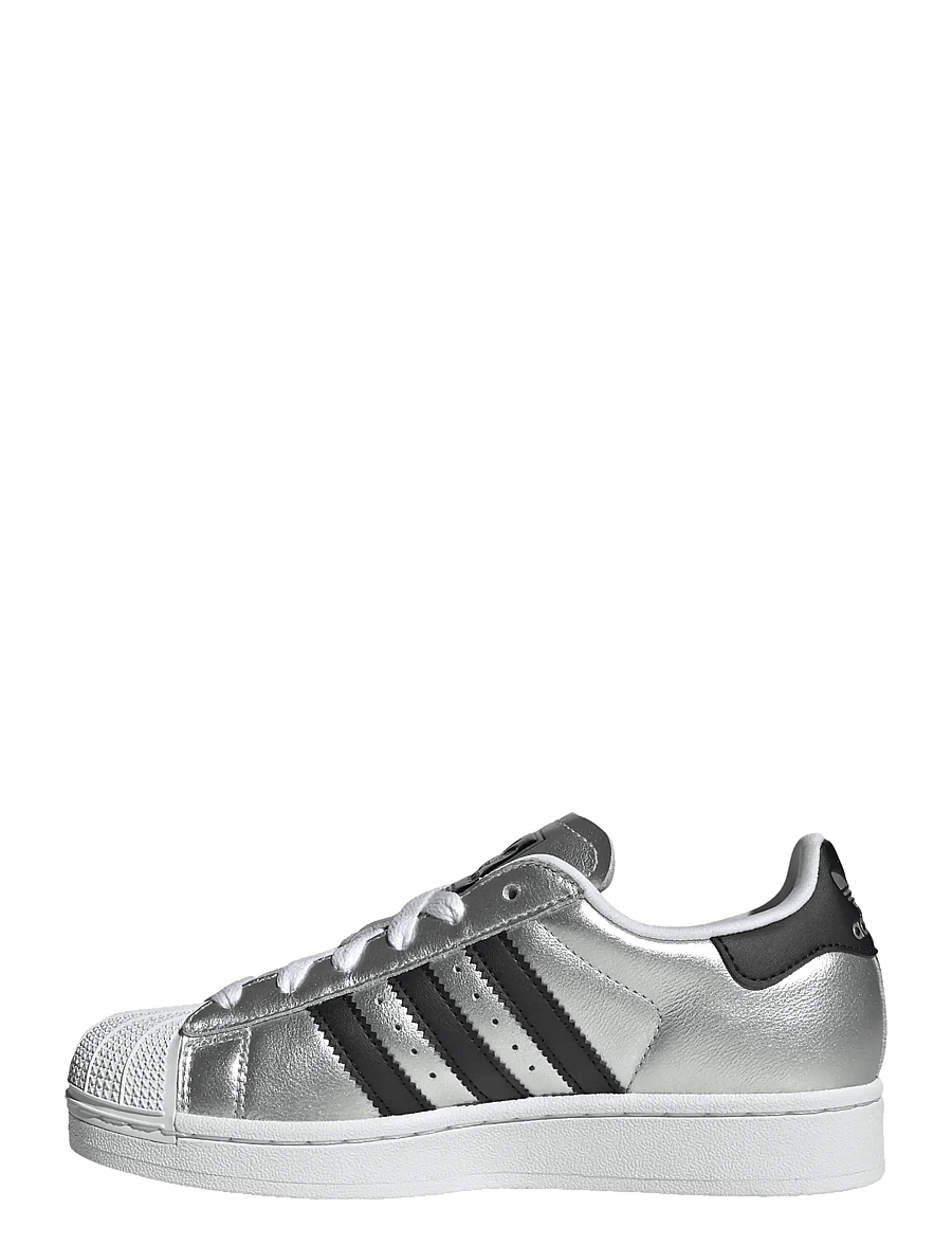 adidas Originals - SUPERSTAR II J - lave sneakers - silvmt/cblack/silvmt - 2
