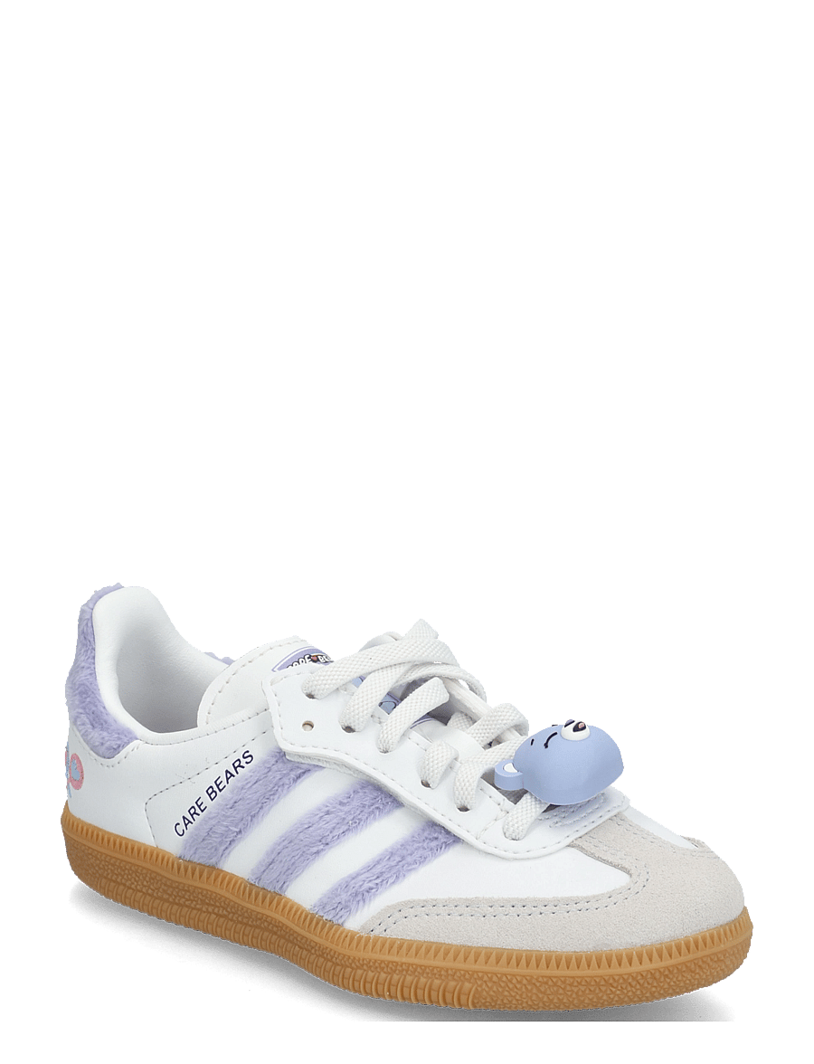adidas Originals - SAMBA OG CF EL C - niedriger schnitt - lpurpl/ftwwht/bludaw - 0